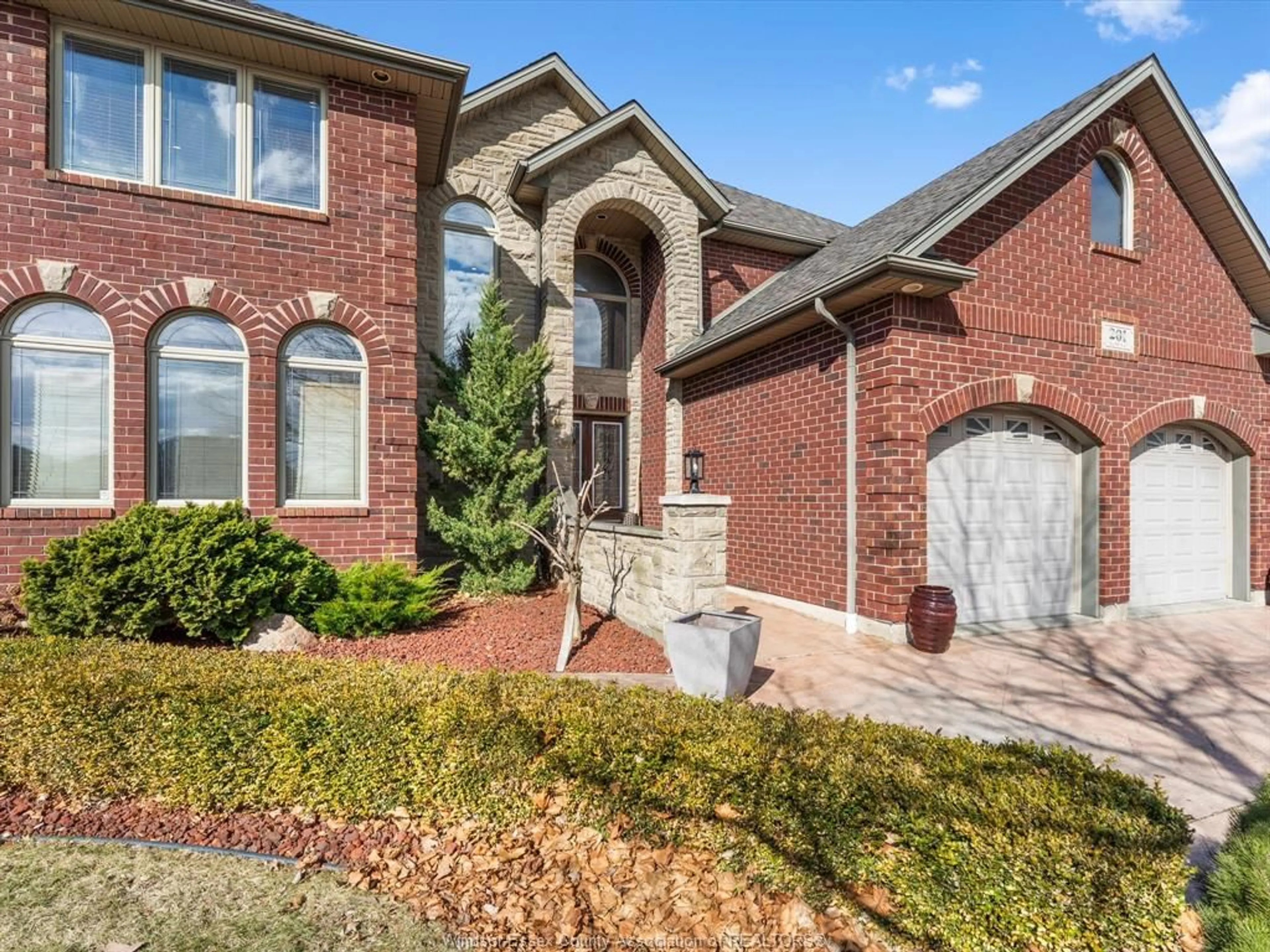 Home with brick exterior material, street for 201 ELLISON, Leamington Ontario N8H 5J2