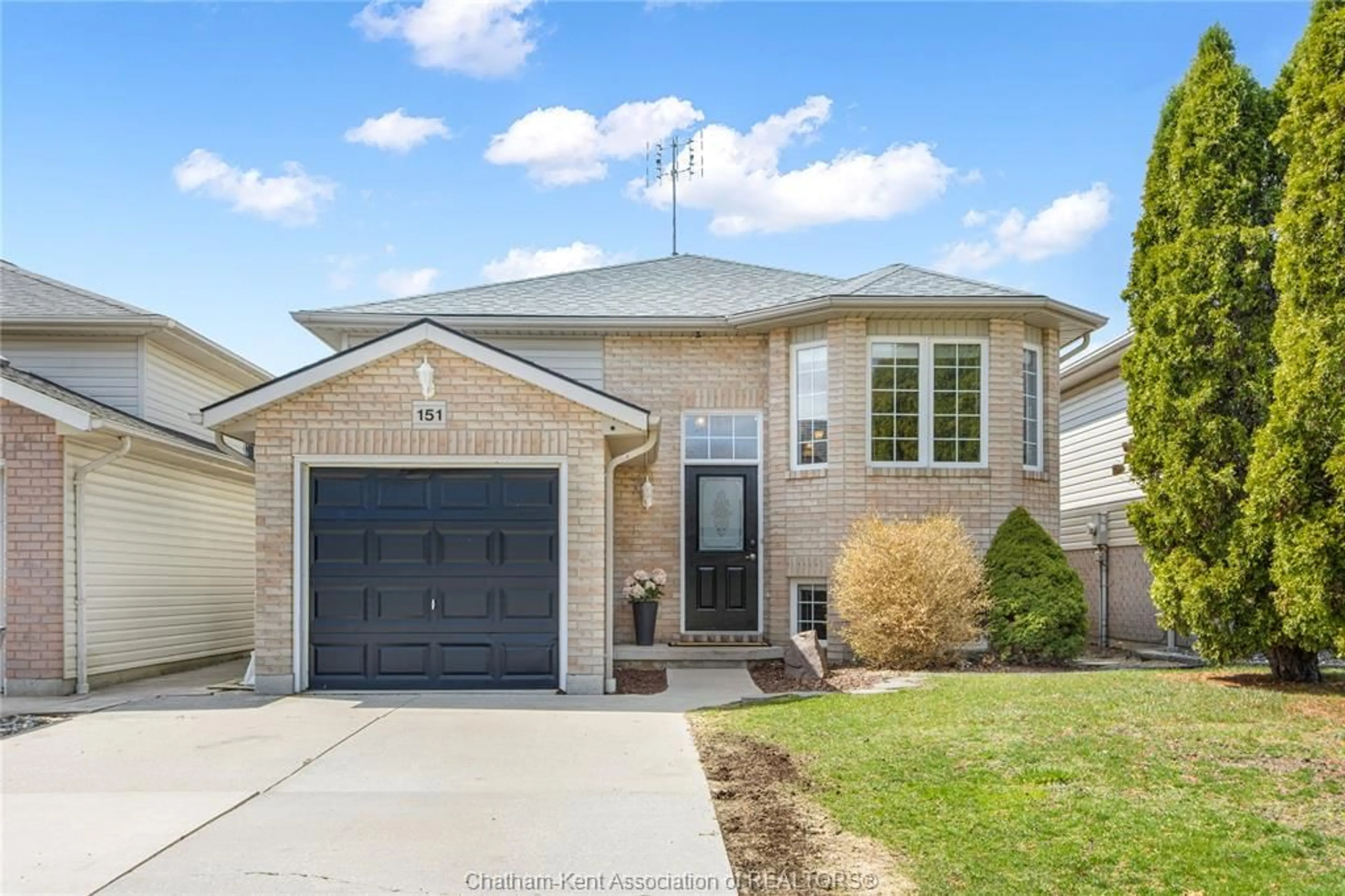 Home with brick exterior material, street for 151 GREENFIELD Lane, Chatham Ontario N7L 5N5