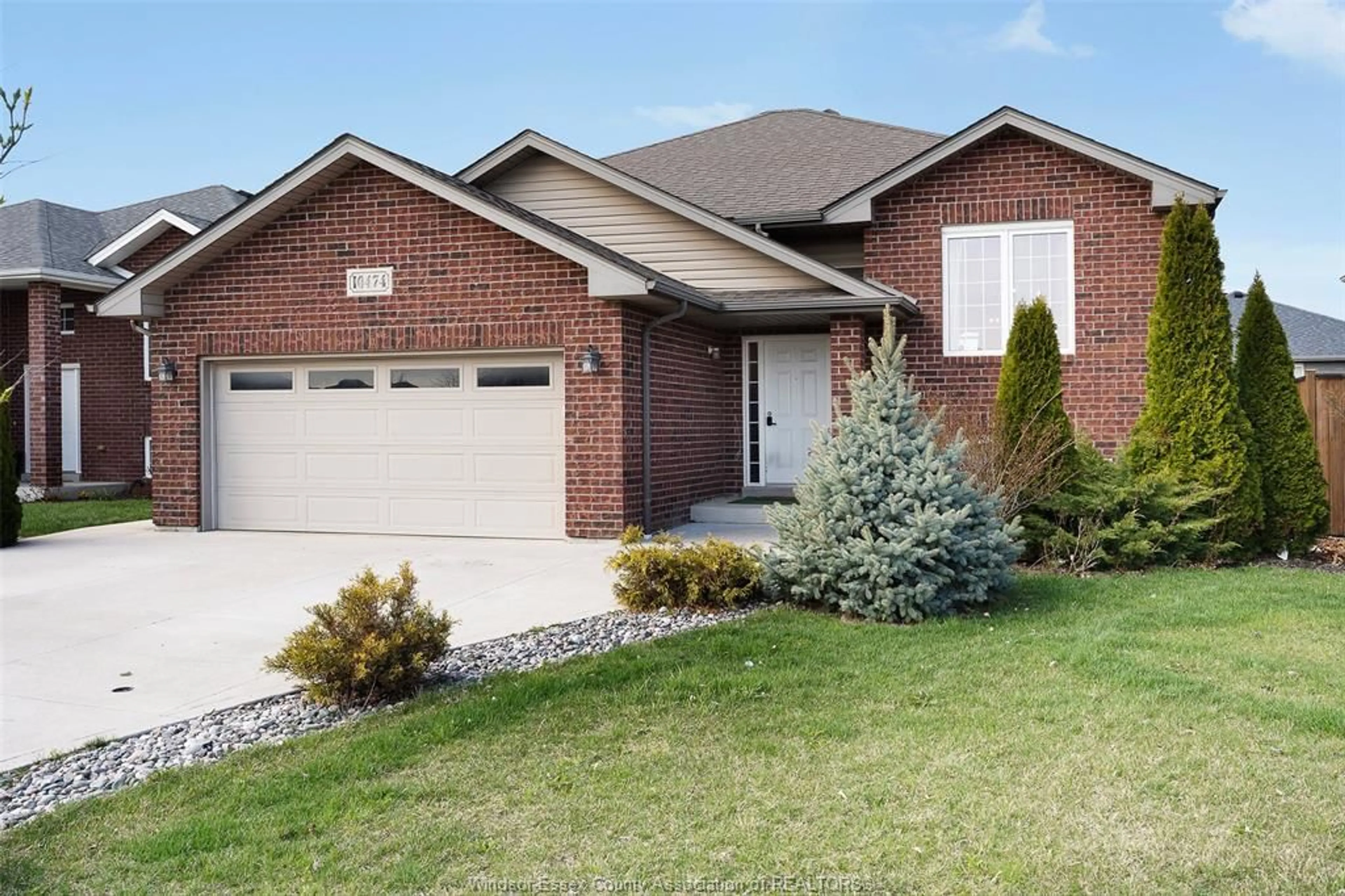 Home with brick exterior material, street for 10474 LITTLE RIVER Blvd, Windsor Ontario N8P 0B5