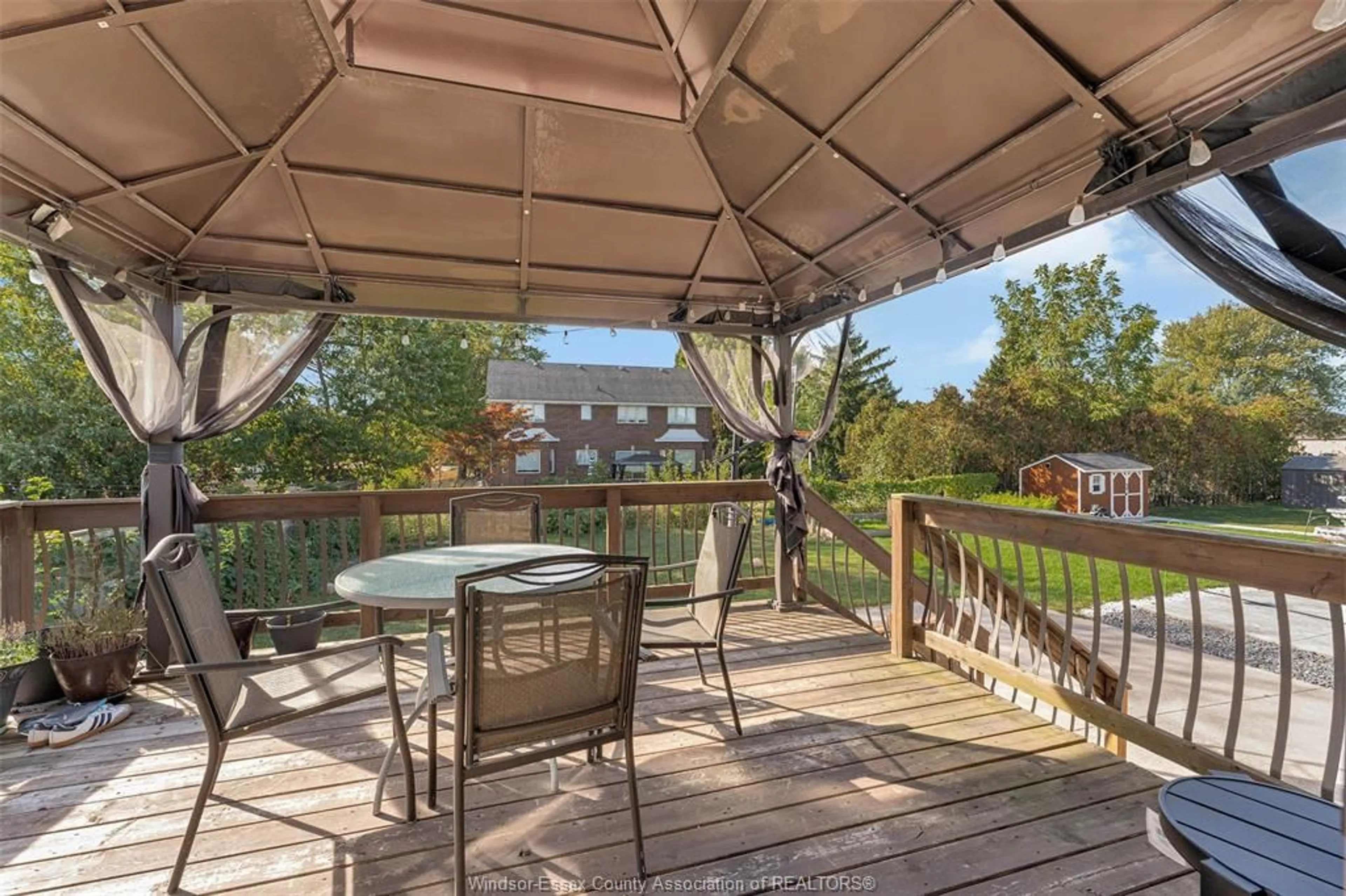 Patio, water/lake/river/ocean view for 3921 Zanzibar Cres, Windsor Ontario N9G 0A5