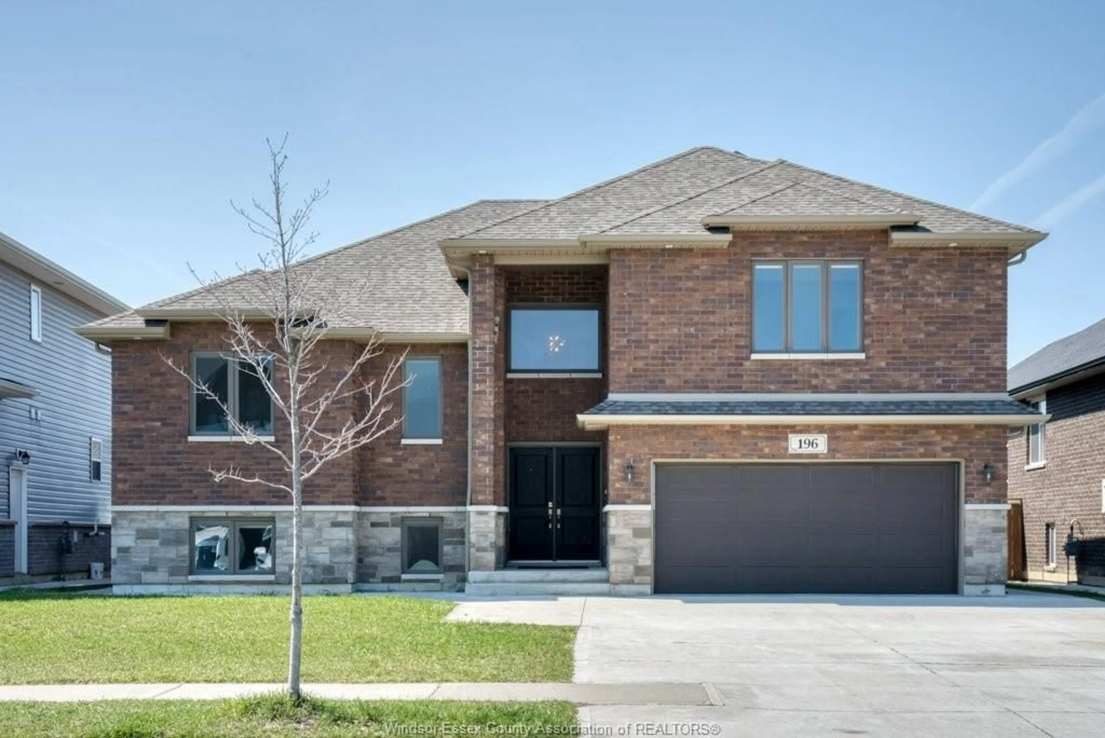 Home with brick exterior material, street for 196 SPRING St, Lakeshore Ontario N8L 0G7