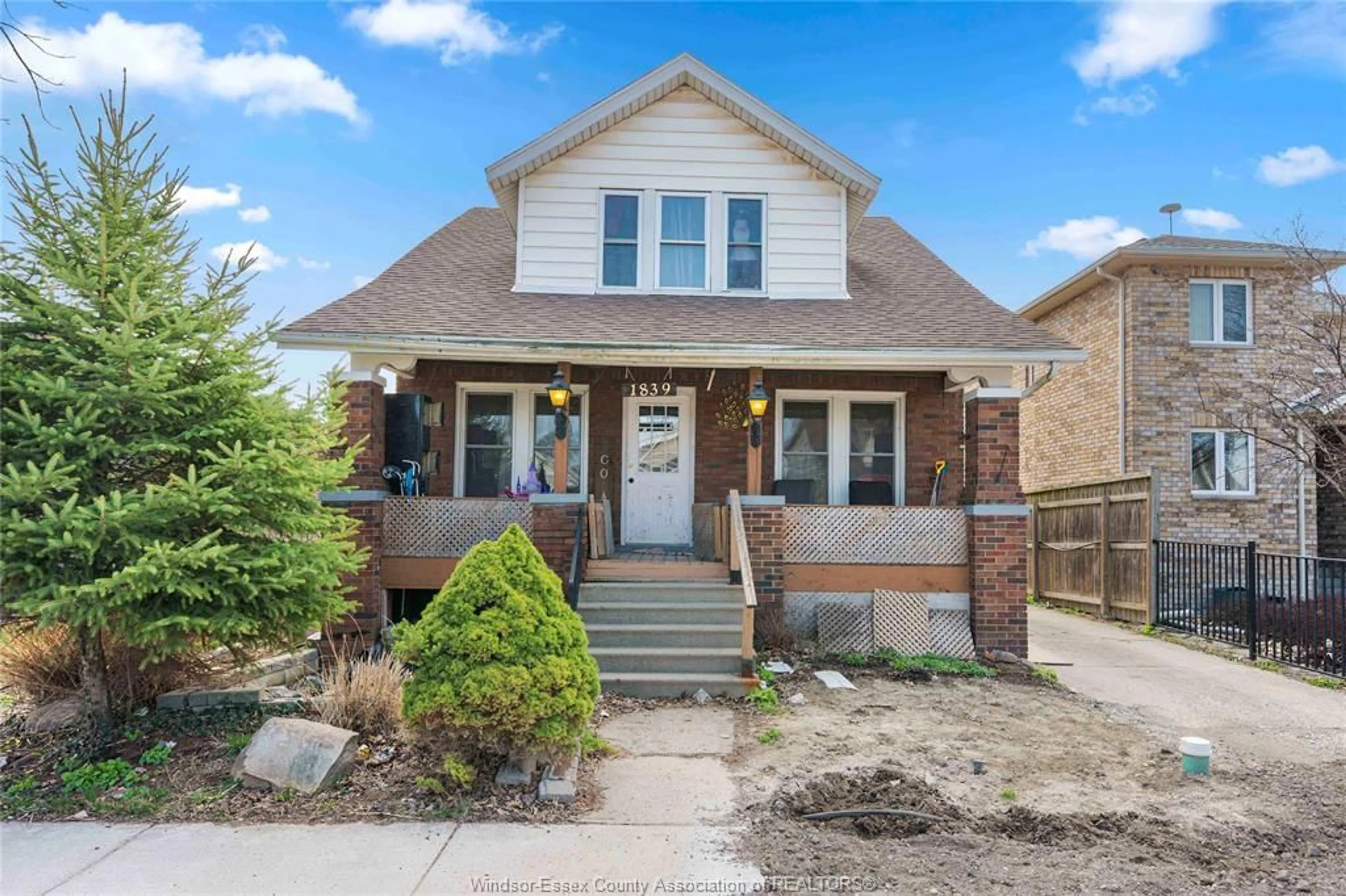 Home with brick exterior material, street for 1839 ST. LUKE, Windsor Ontario N8W 3W8