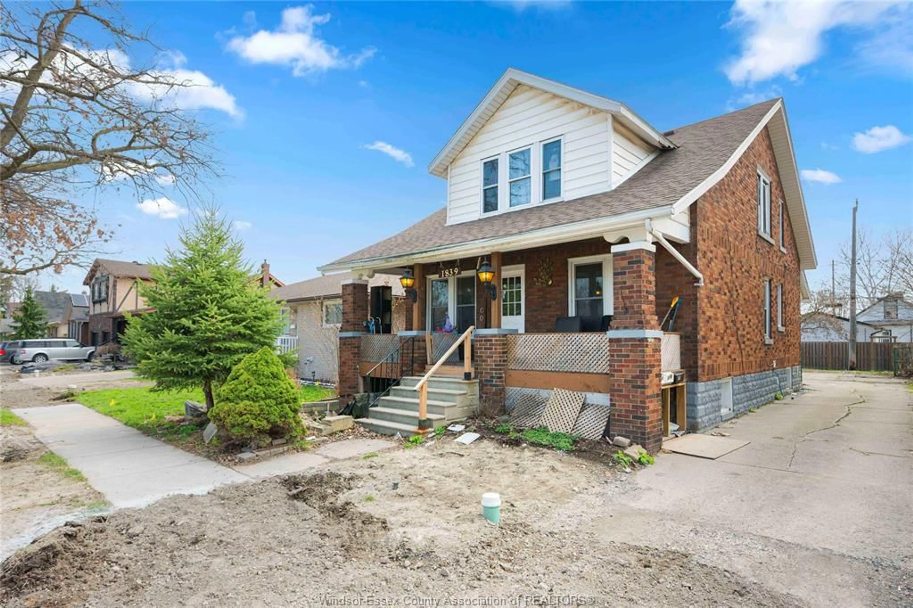 Home with brick exterior material, street for 1839 ST. LUKE, Windsor Ontario N8W 3W8