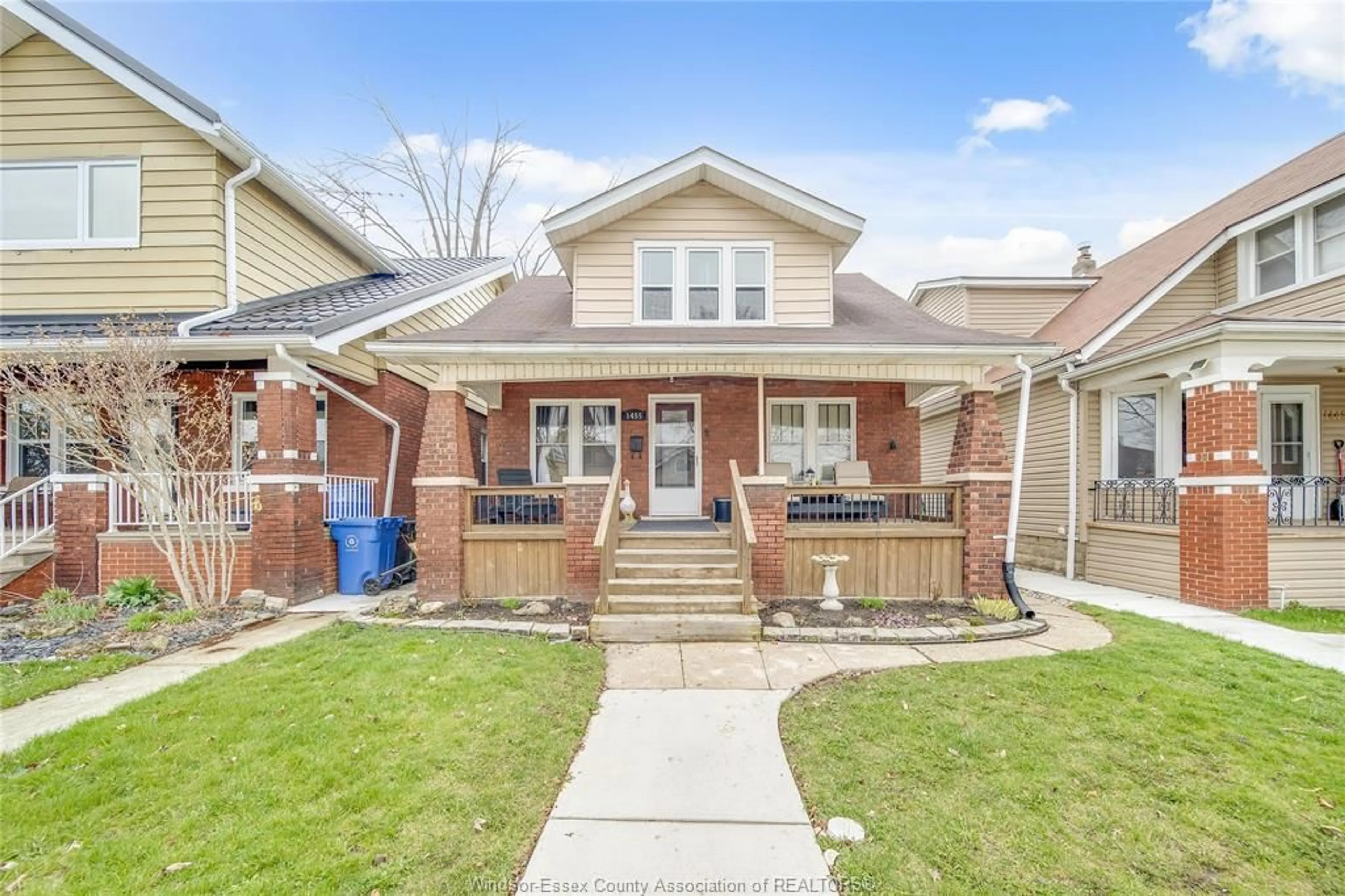 Home with brick exterior material, street for 1455 LANGLOIS Ave, Windsor Ontario N8X 4L9