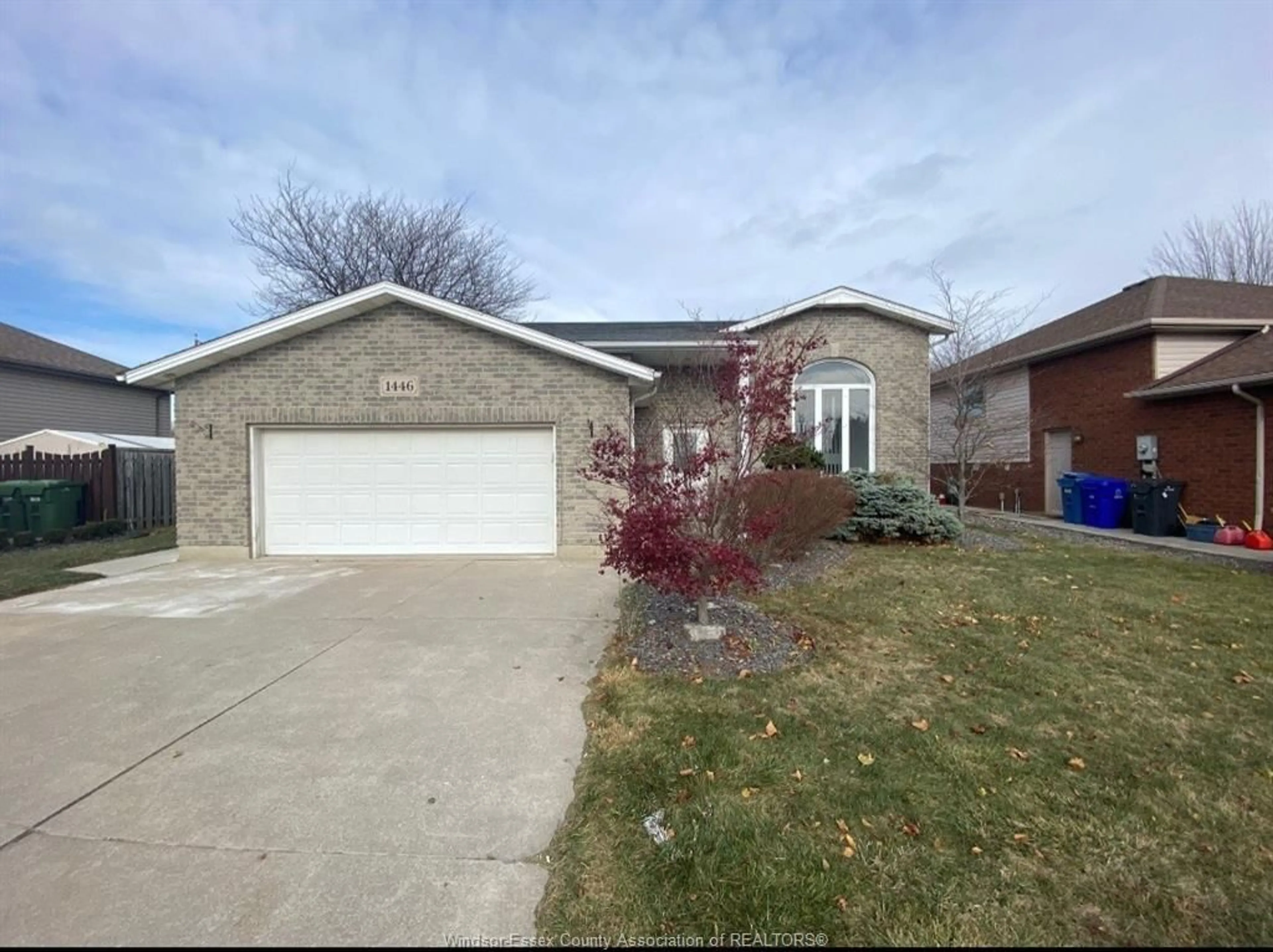 Home with brick exterior material, street for 1446 HERITAGE GARDEN Cres, Lakeshore Ontario N04 1A0