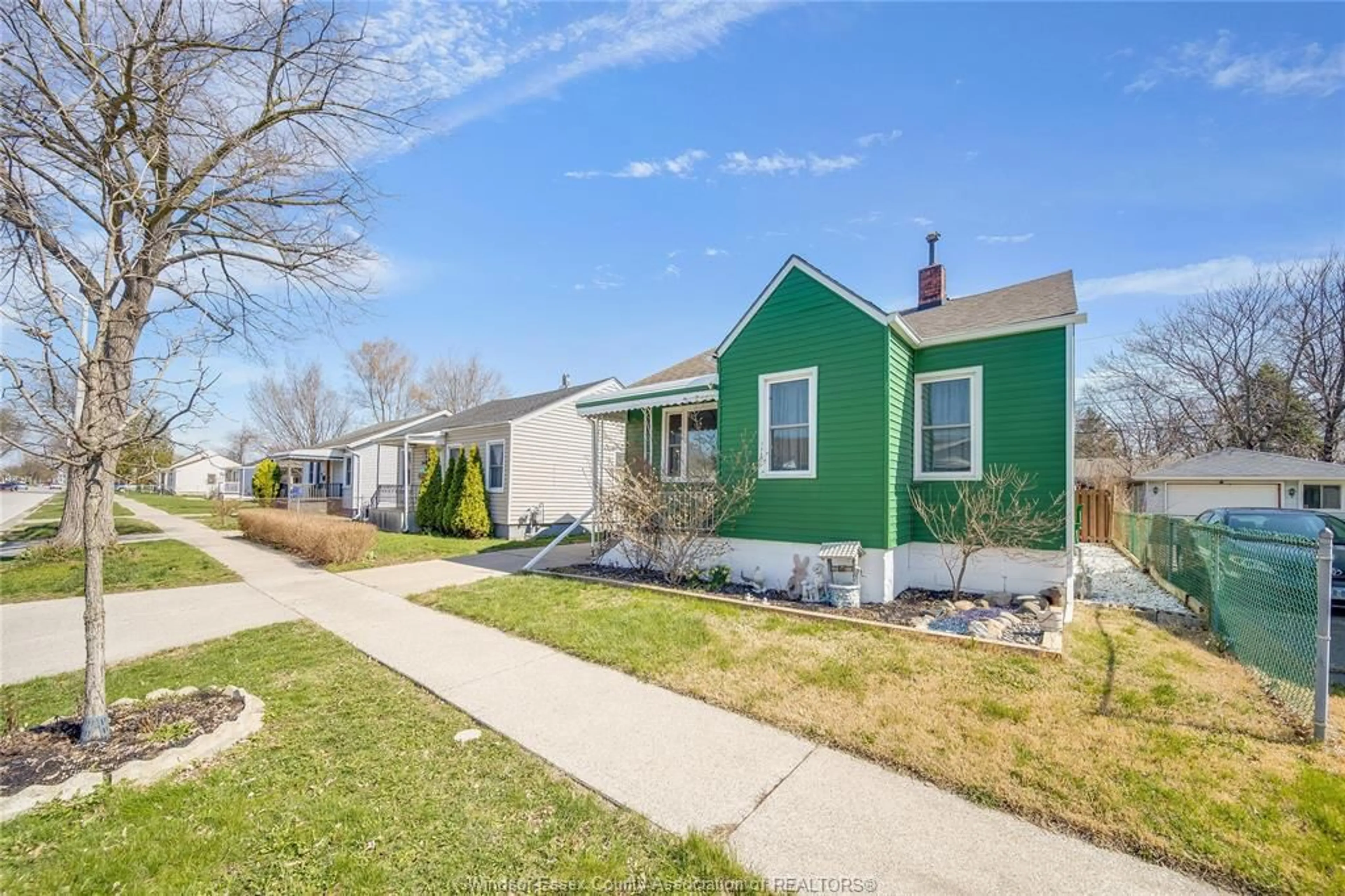 Home with vinyl exterior material, street for 2286 FOREST Ave, Windsor Ontario N8W 2G6