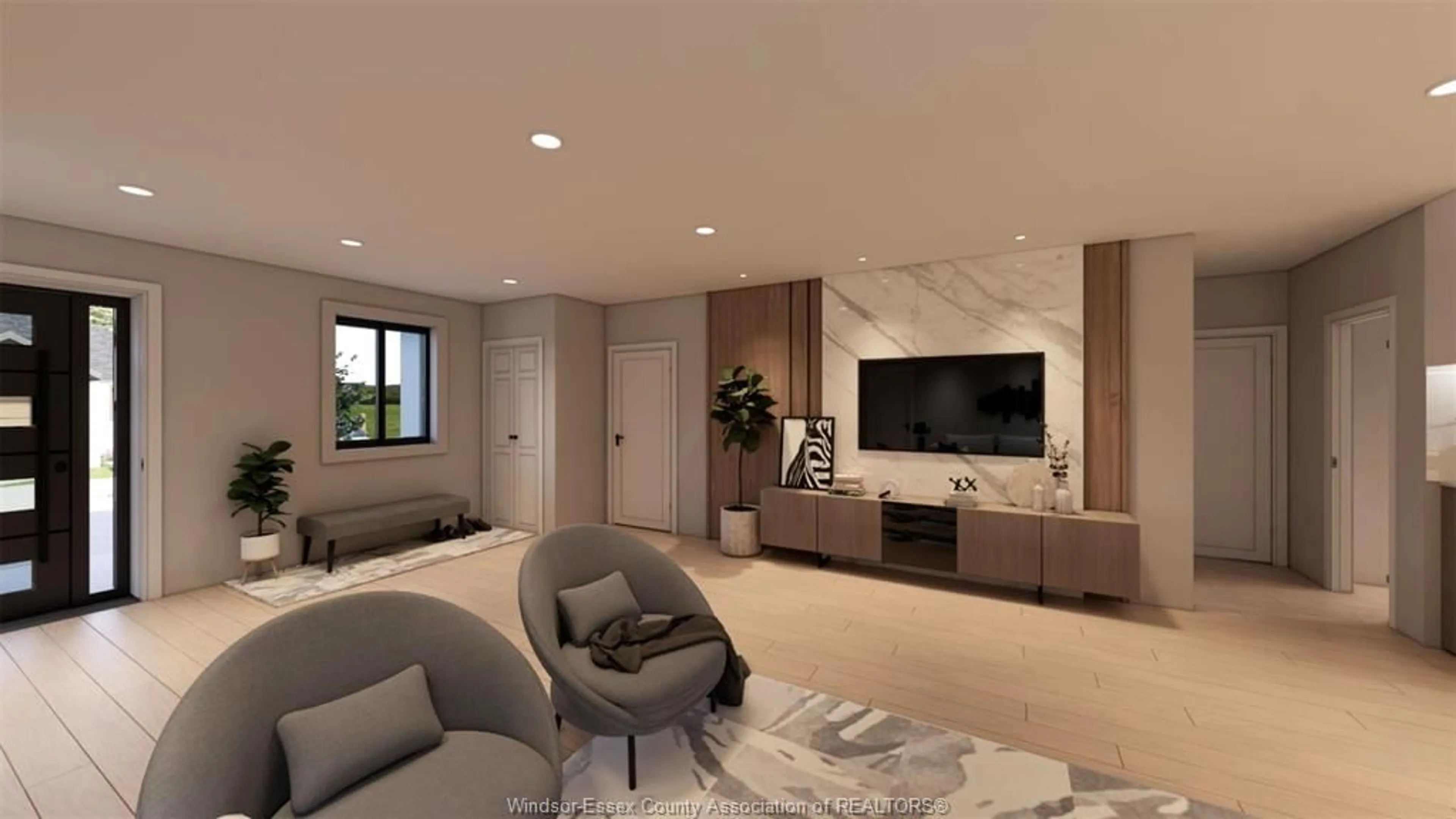 Living room with furniture, unknown for LOT 28 160 AMBASSADOR BEACH ROAD, Essex Ontario N0R 1G0