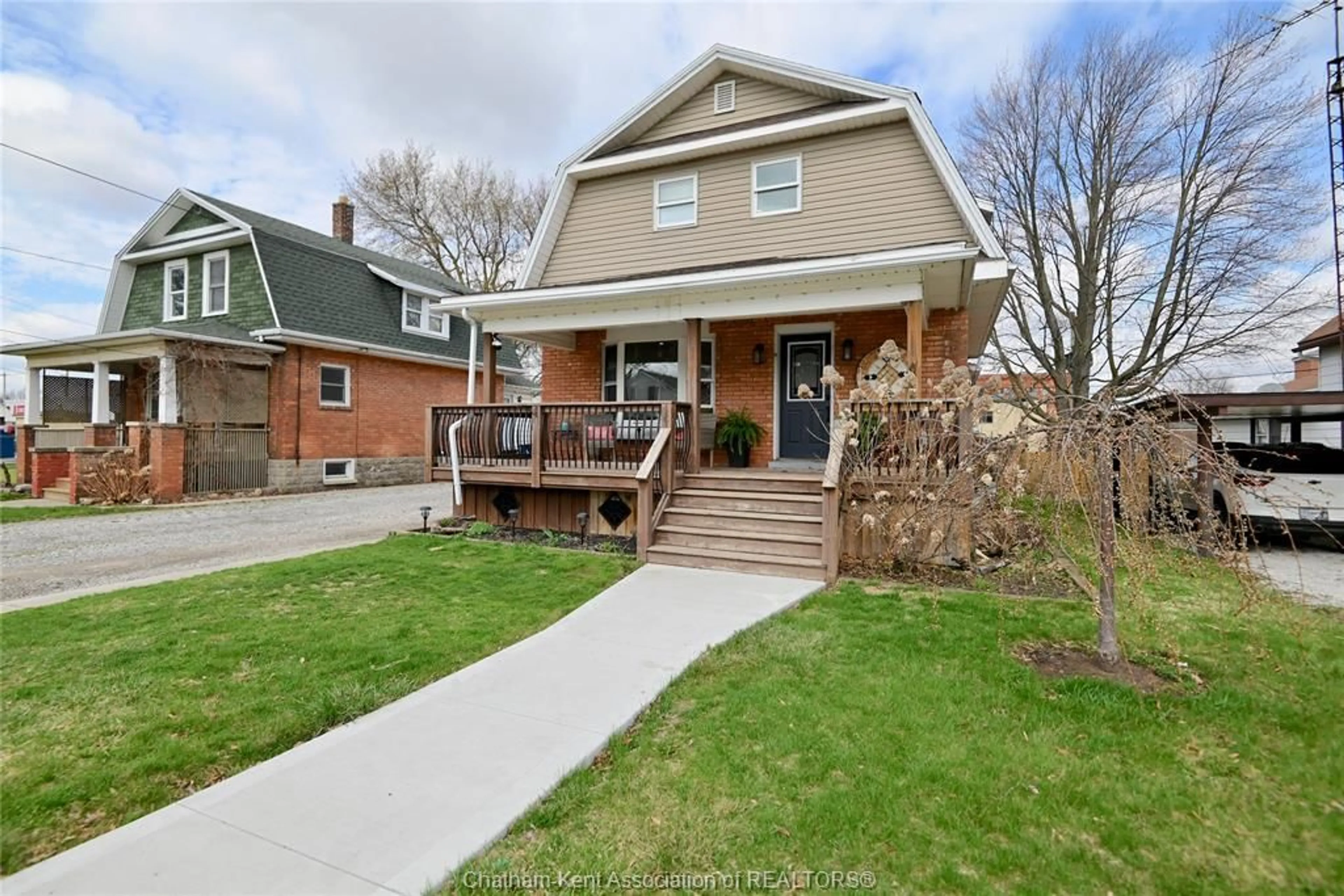 Home with brick exterior material, street for 8 Ebenezer St, Ridgetown Ontario N0P 2C0