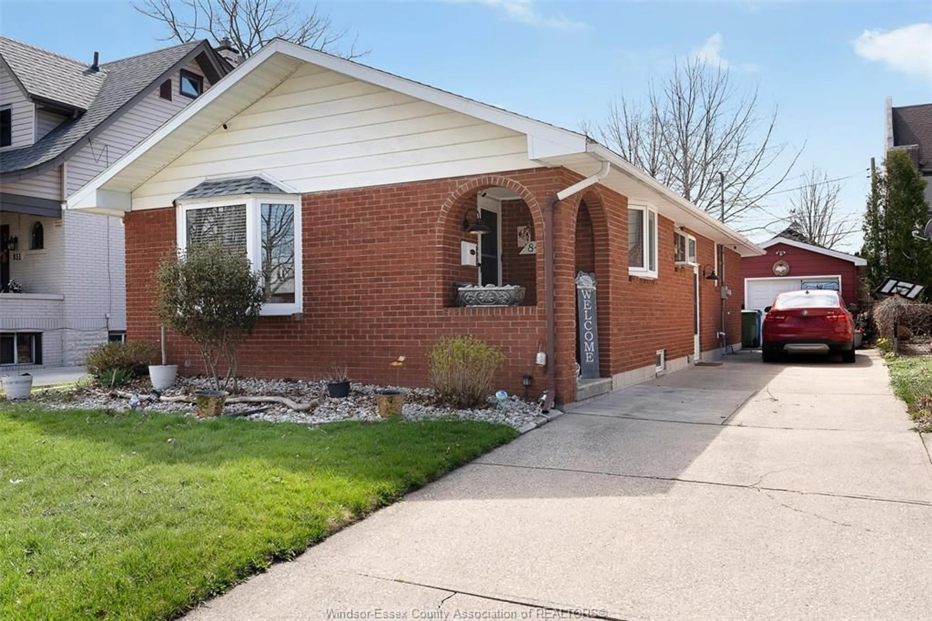 Home with brick exterior material, street for 845 GLIDDEN, Windsor Ontario N8S 2N6