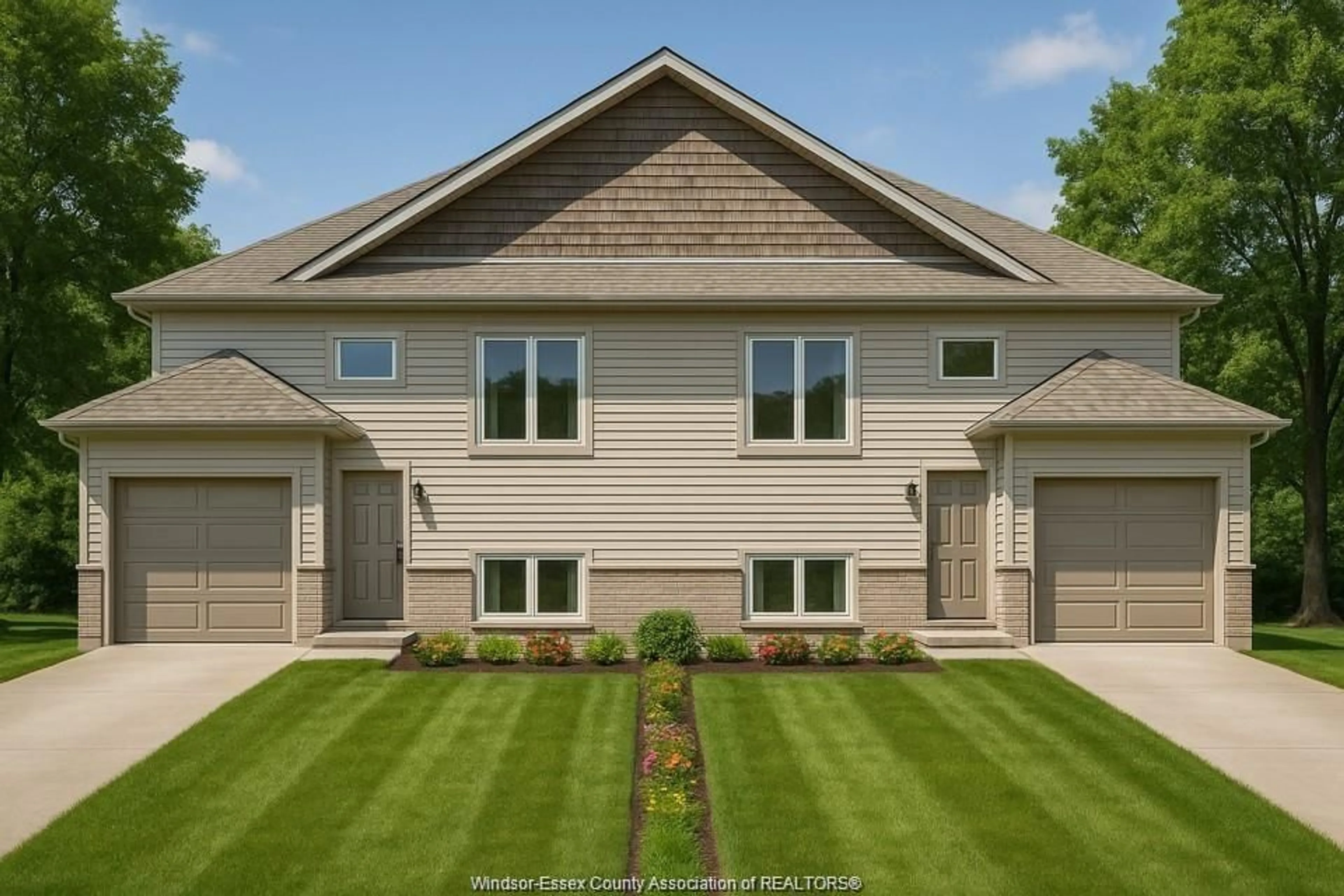 Home with vinyl exterior material, street for 9 SARKIS St, Kingsville Ontario N9Y 1J9