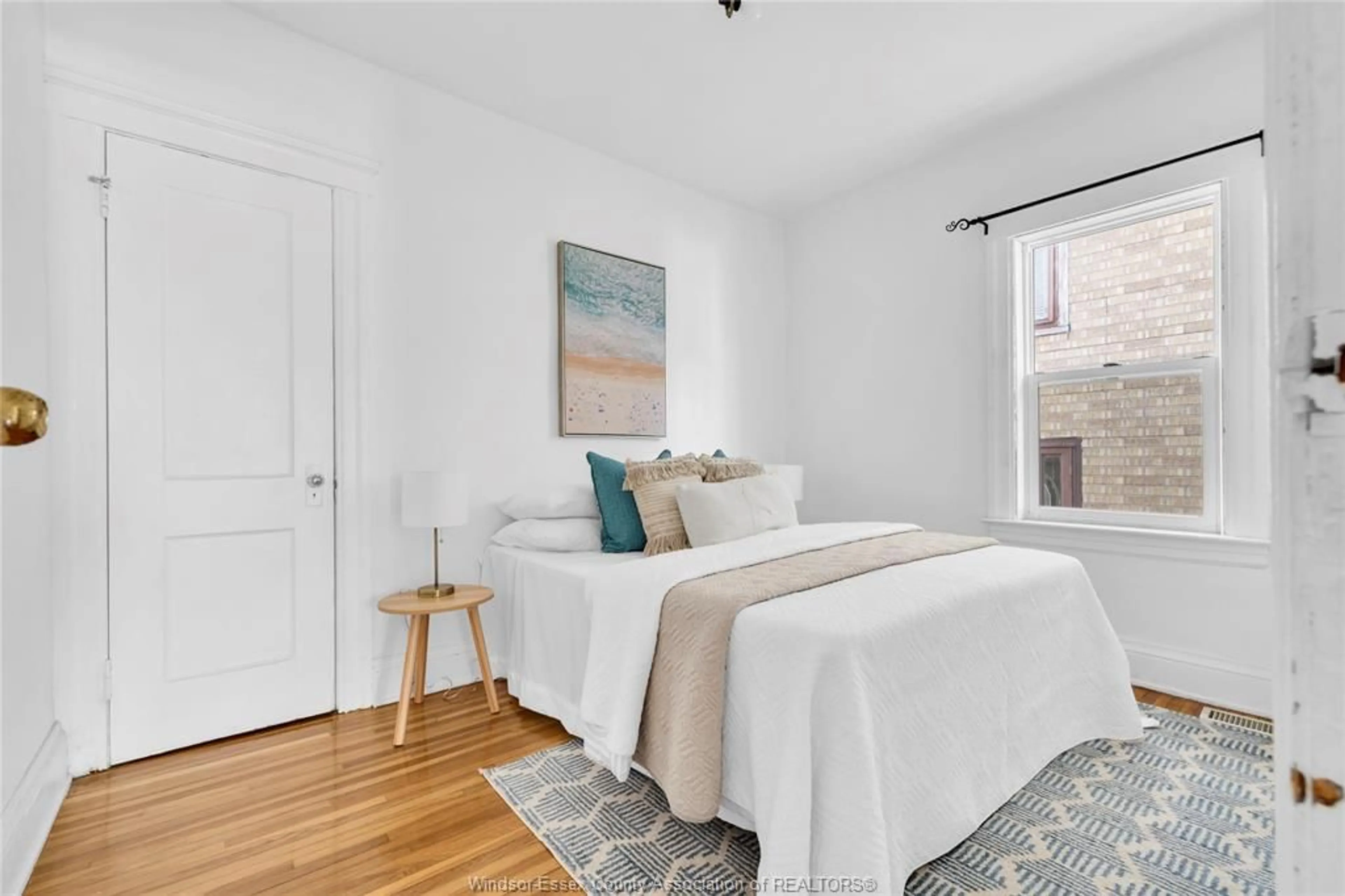 Bedroom with bed, unknown for 1368 ERIE St, Windsor Ontario N9A 3Z7