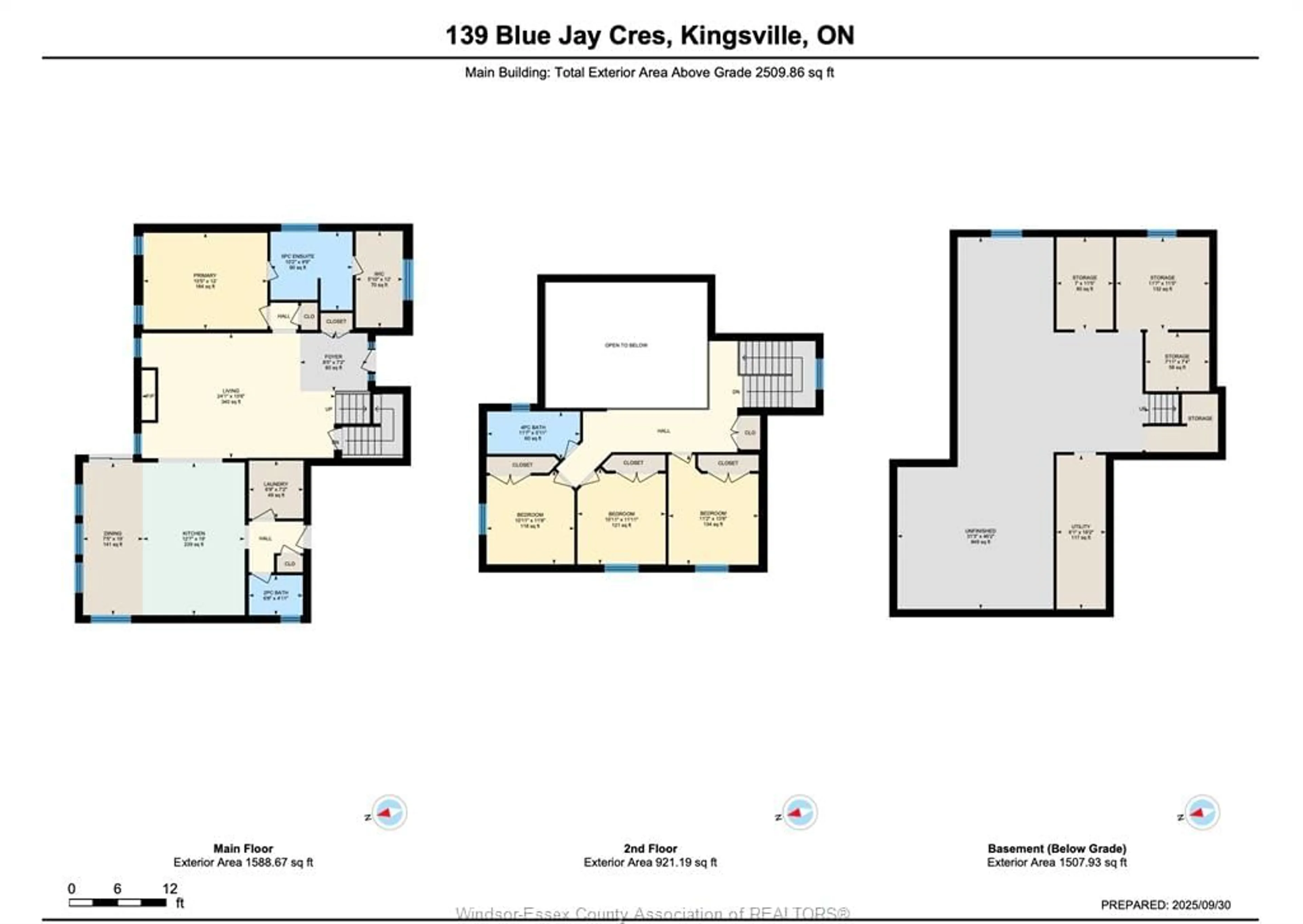 Floor plan for 139 Blue Jay Cres, Kingsville Ontario N9Y 0E3