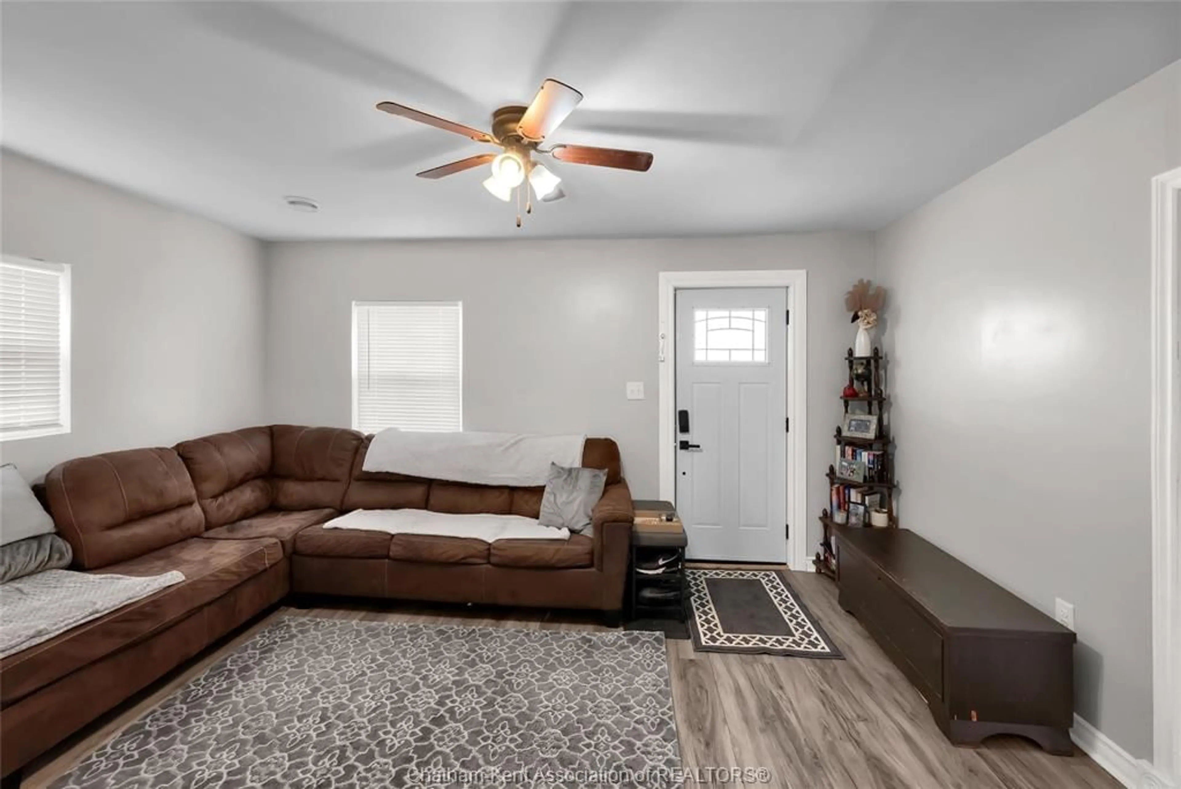 Living room with furniture, unknown for 14 McNaughton Ave, Wallaceburg Ontario N8A 1R8