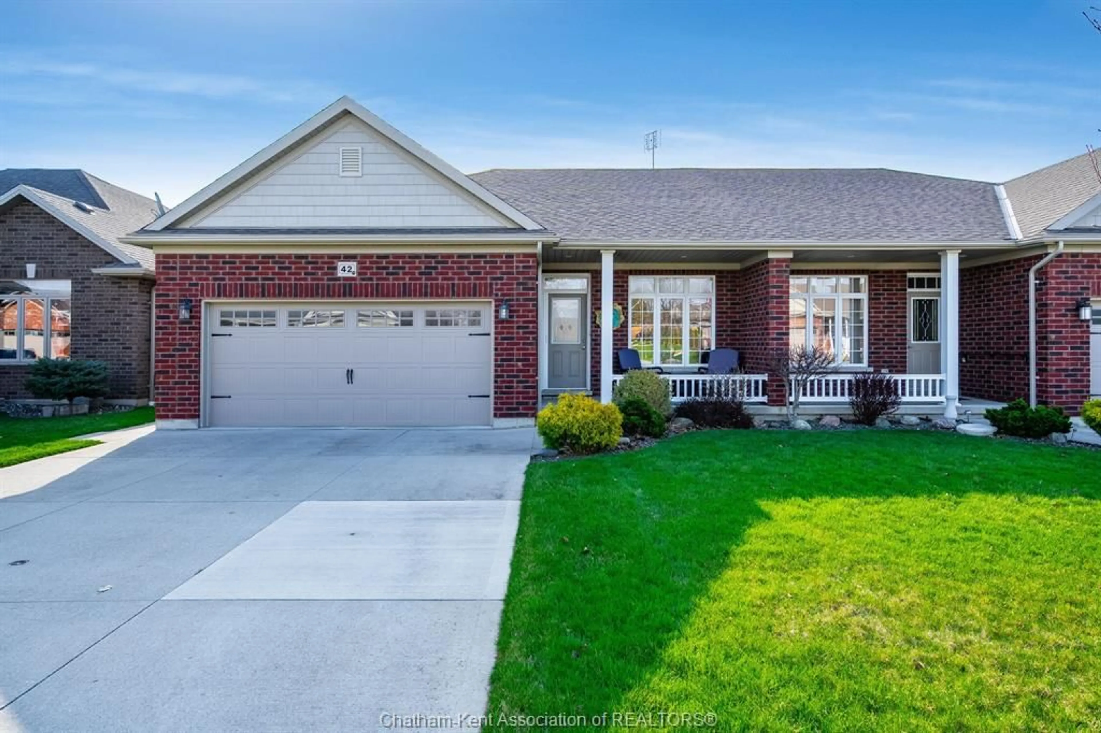 Home with brick exterior material, street for 42 Lanz Blvd, Blenheim Ontario N0P 1A0