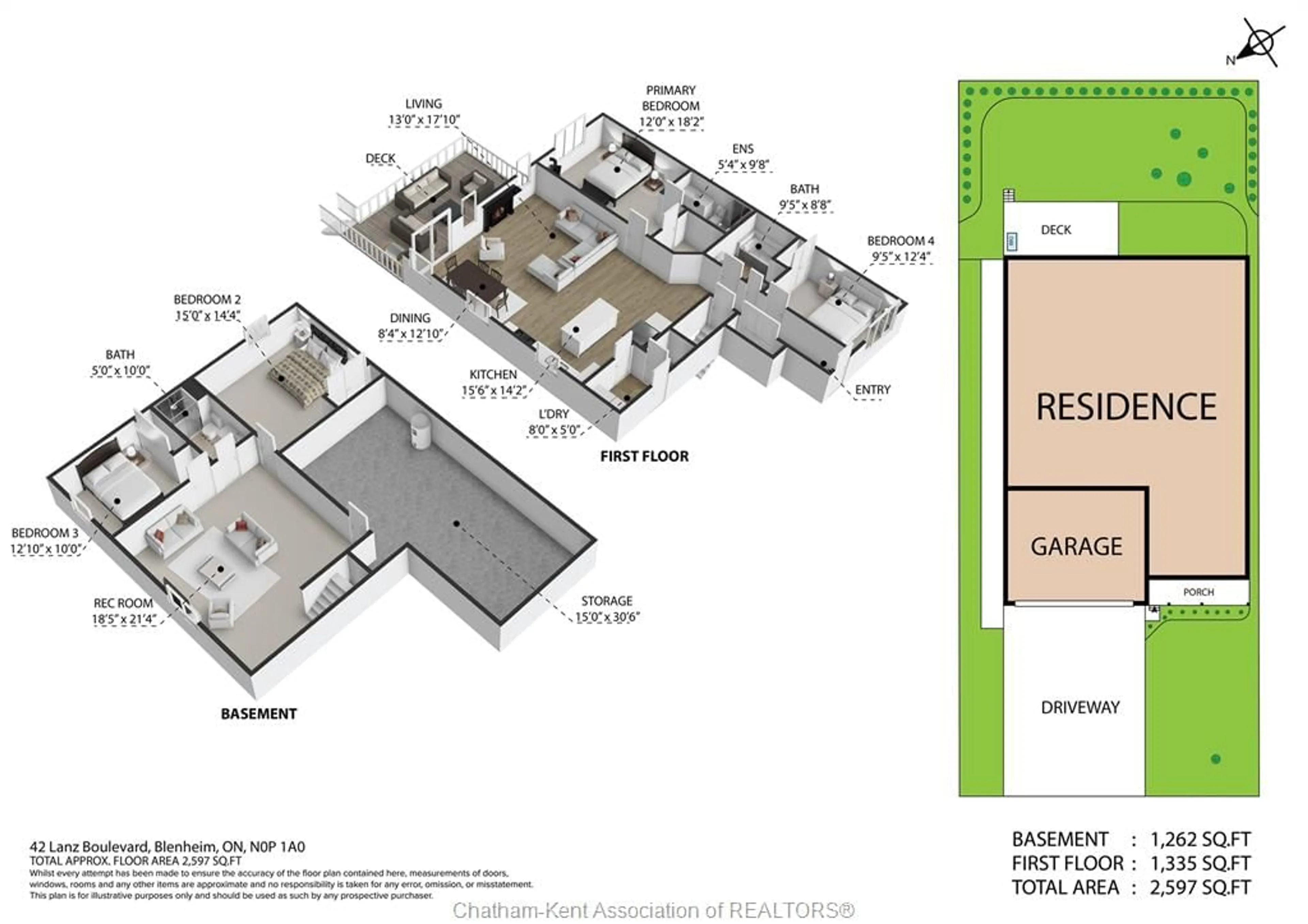 Floor plan for 42 Lanz Blvd, Blenheim Ontario N0P 1A0