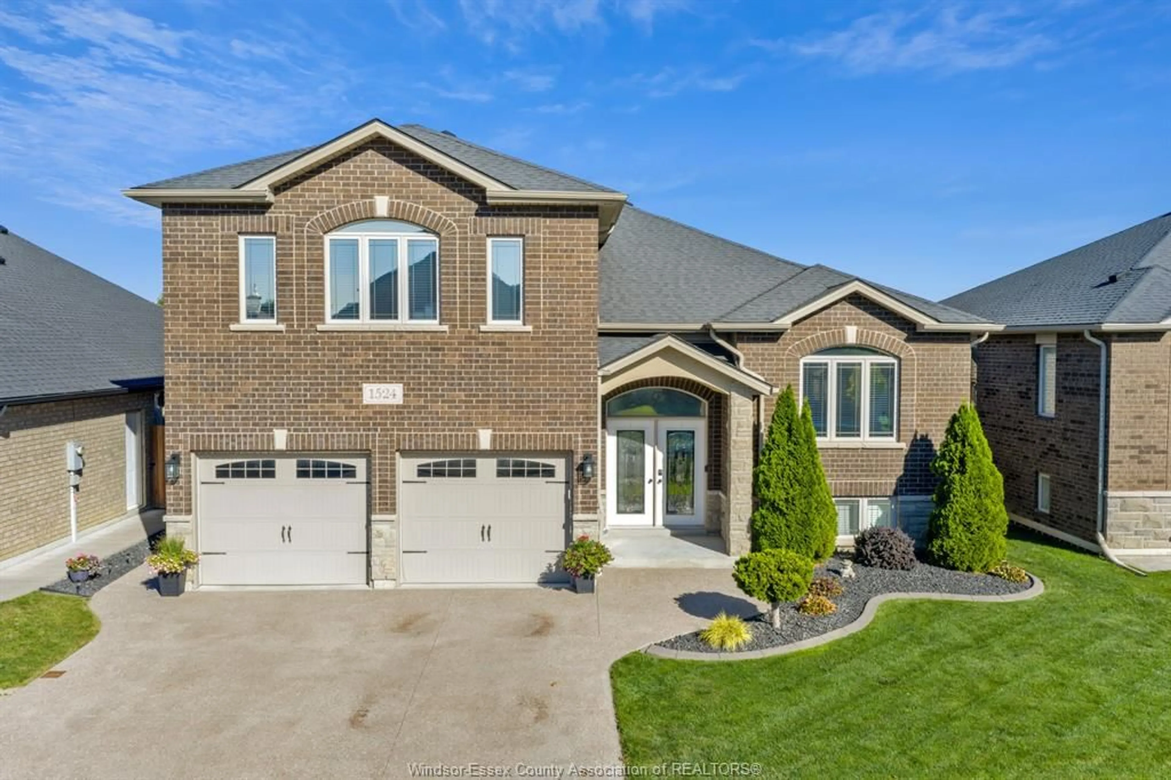 Home with brick exterior material, street for 1524 Inverness Ave, Windsor Ontario N8P 0B1