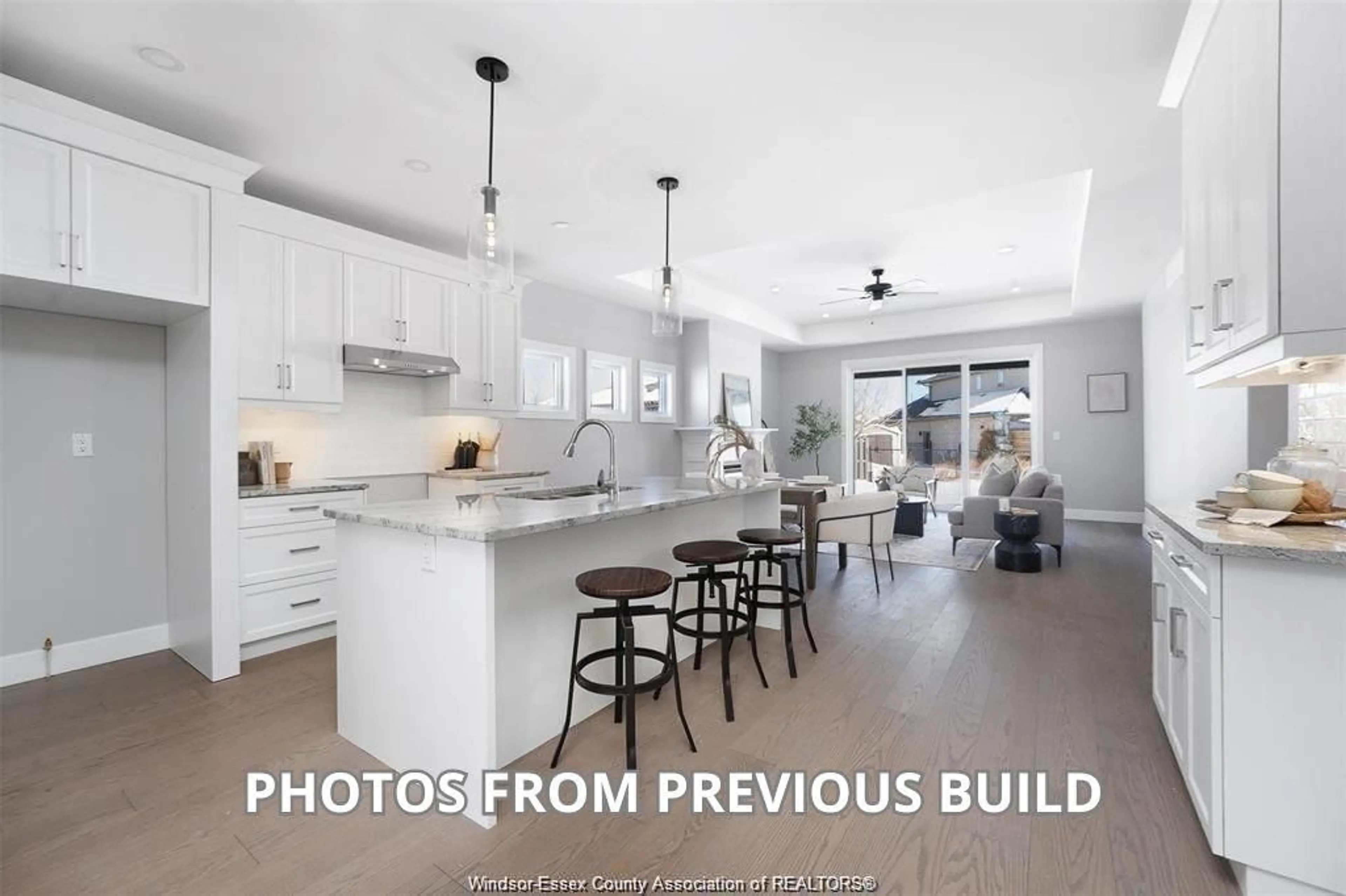 Open concept kitchen, ceramic/tile floor for 106 MCKENZIE Crt #LOT 2, Chatham Ontario N7L 0H7