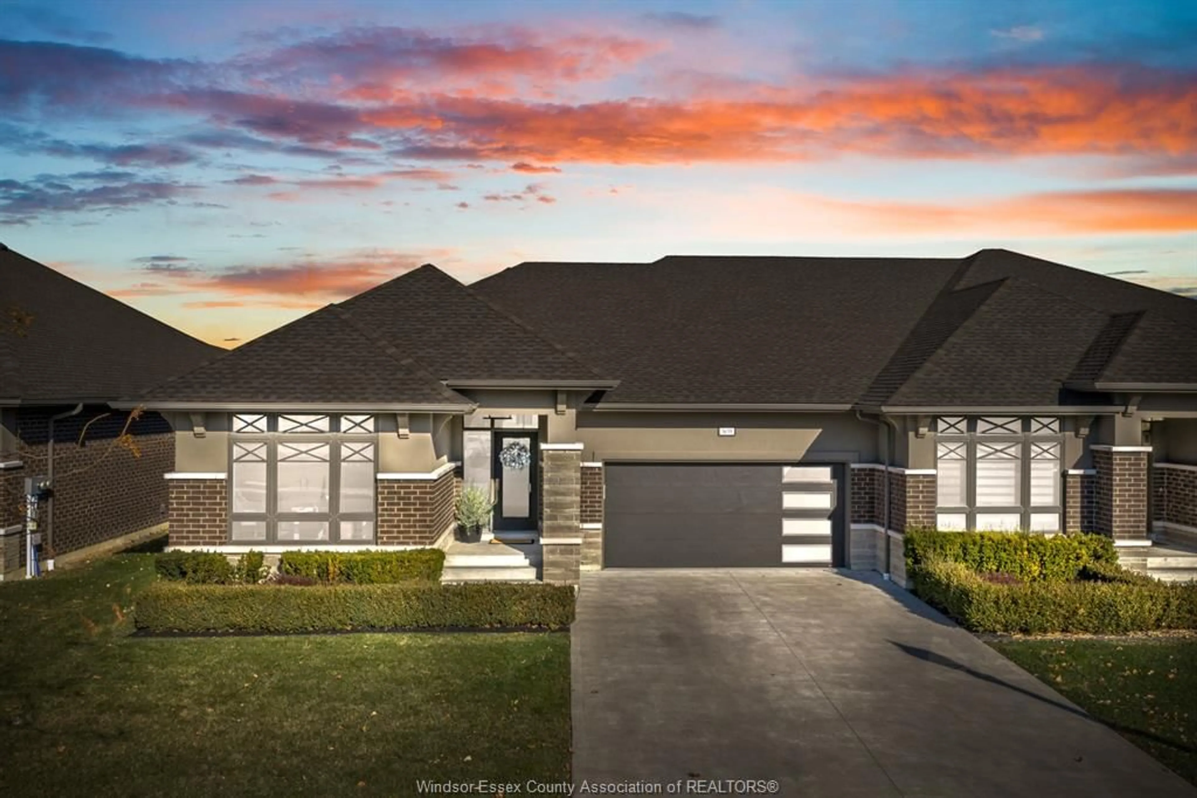 Home with brick exterior material, street for 3639 SEVEN LAKES Dr, LaSalle Ontario N9H 0E5