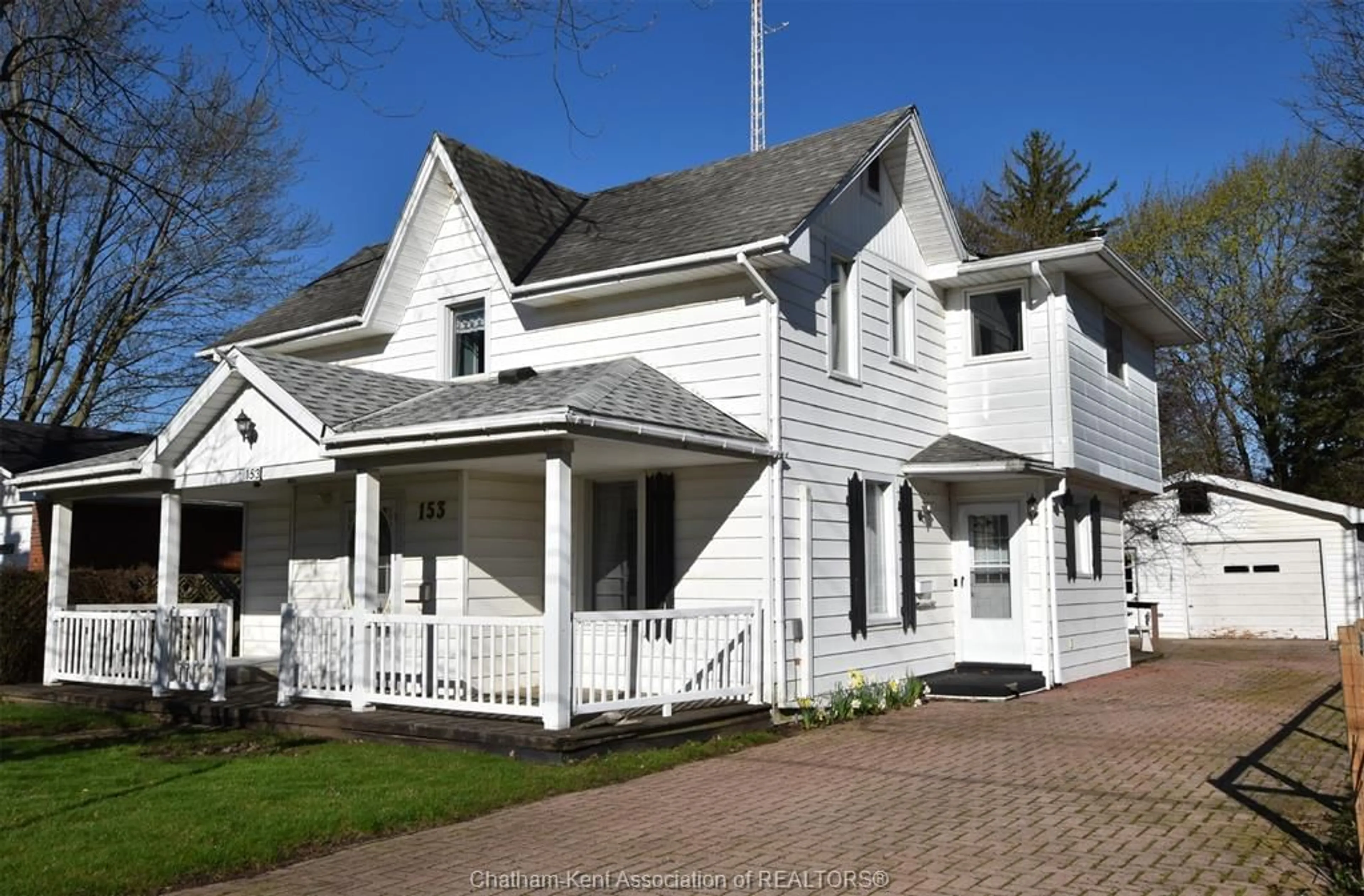 Home with vinyl exterior material, street for 153 Catherine St, Blenheim Ontario N0P 1A0