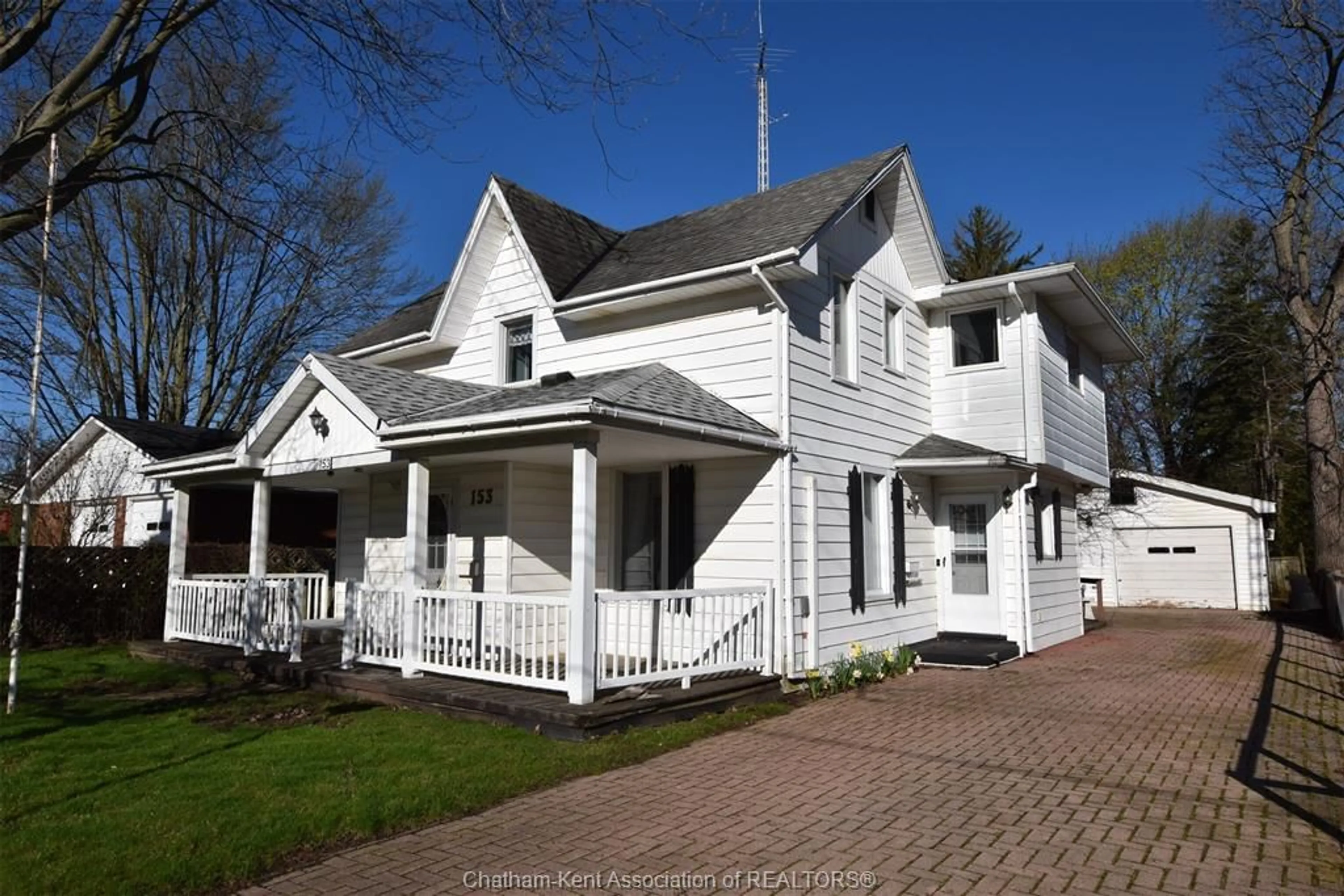 Home with vinyl exterior material, street for 153 Catherine St, Blenheim Ontario N0P 1A0