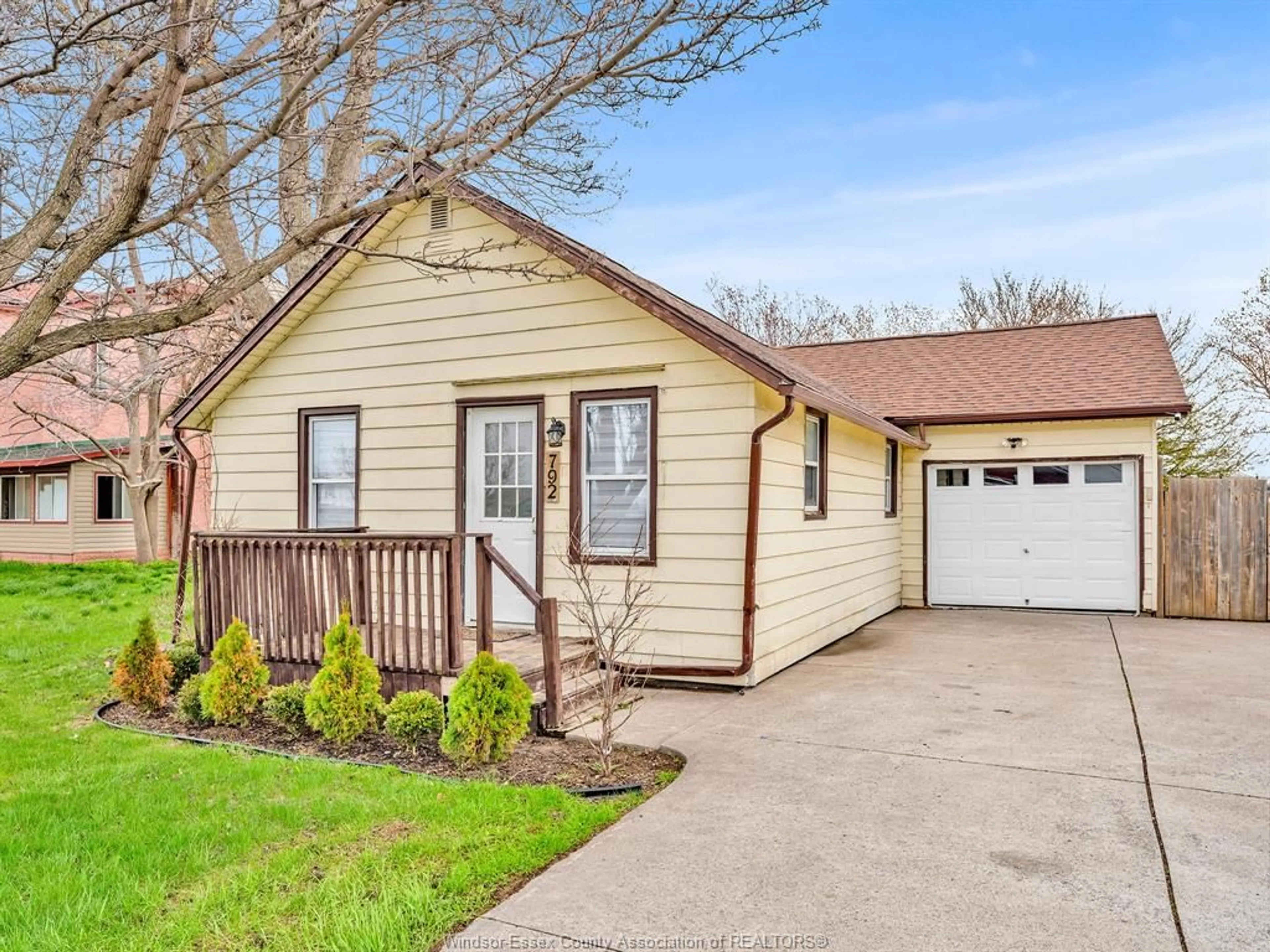 Home with vinyl exterior material, street for 792 Highway 77, Leamington Ontario N8H 3V8