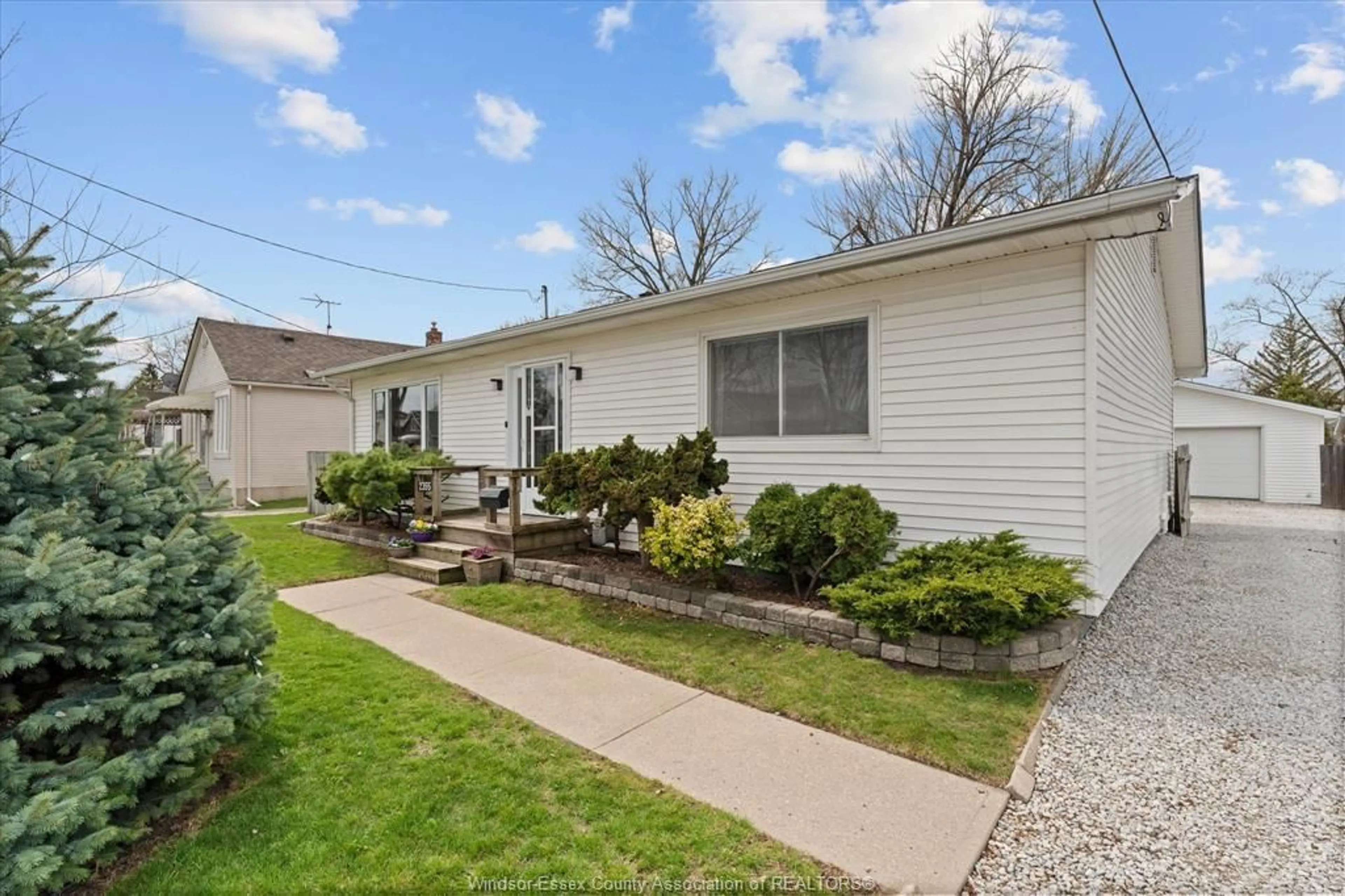 Home with vinyl exterior material, street for 2355 PILLETTE, Windsor Ontario N8T 1P7