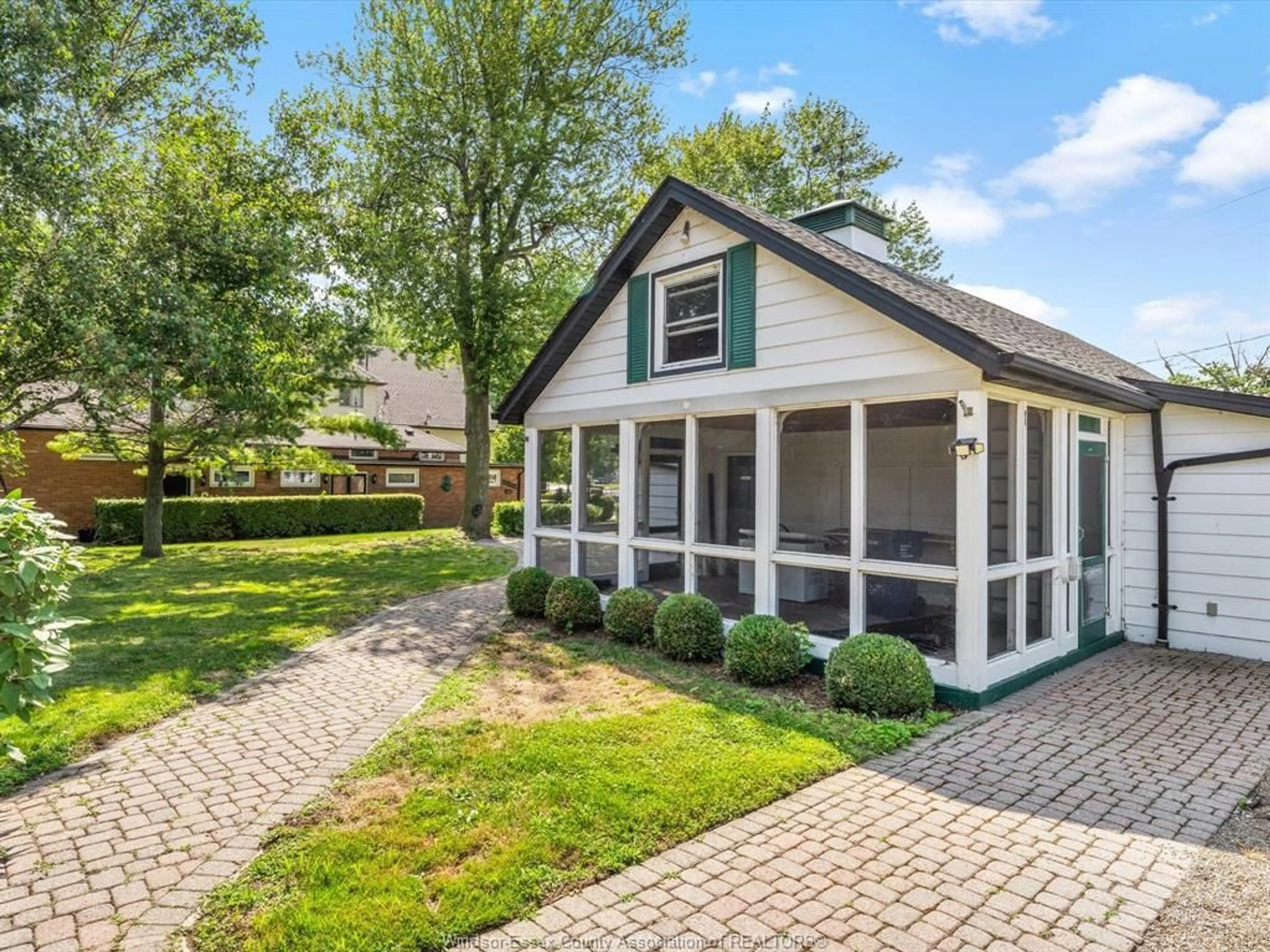 Home with vinyl exterior material, street for 13050 RIVERSIDE Dr, Tecumseh Ontario N8N 1A8