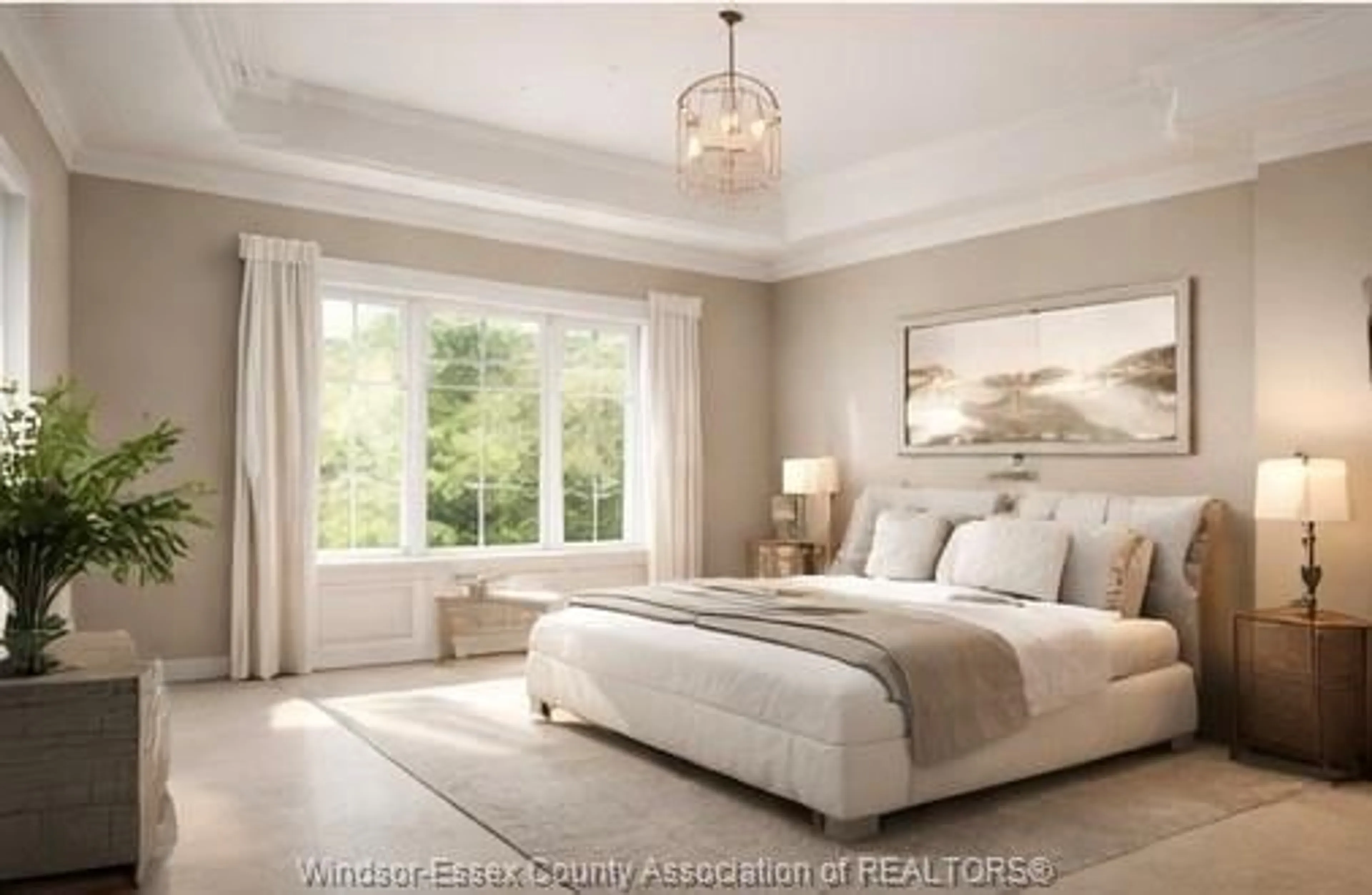 Bedroom with bed, unknown for 677 PUCE Rd, Lakeshore Ontario N8M 2X7