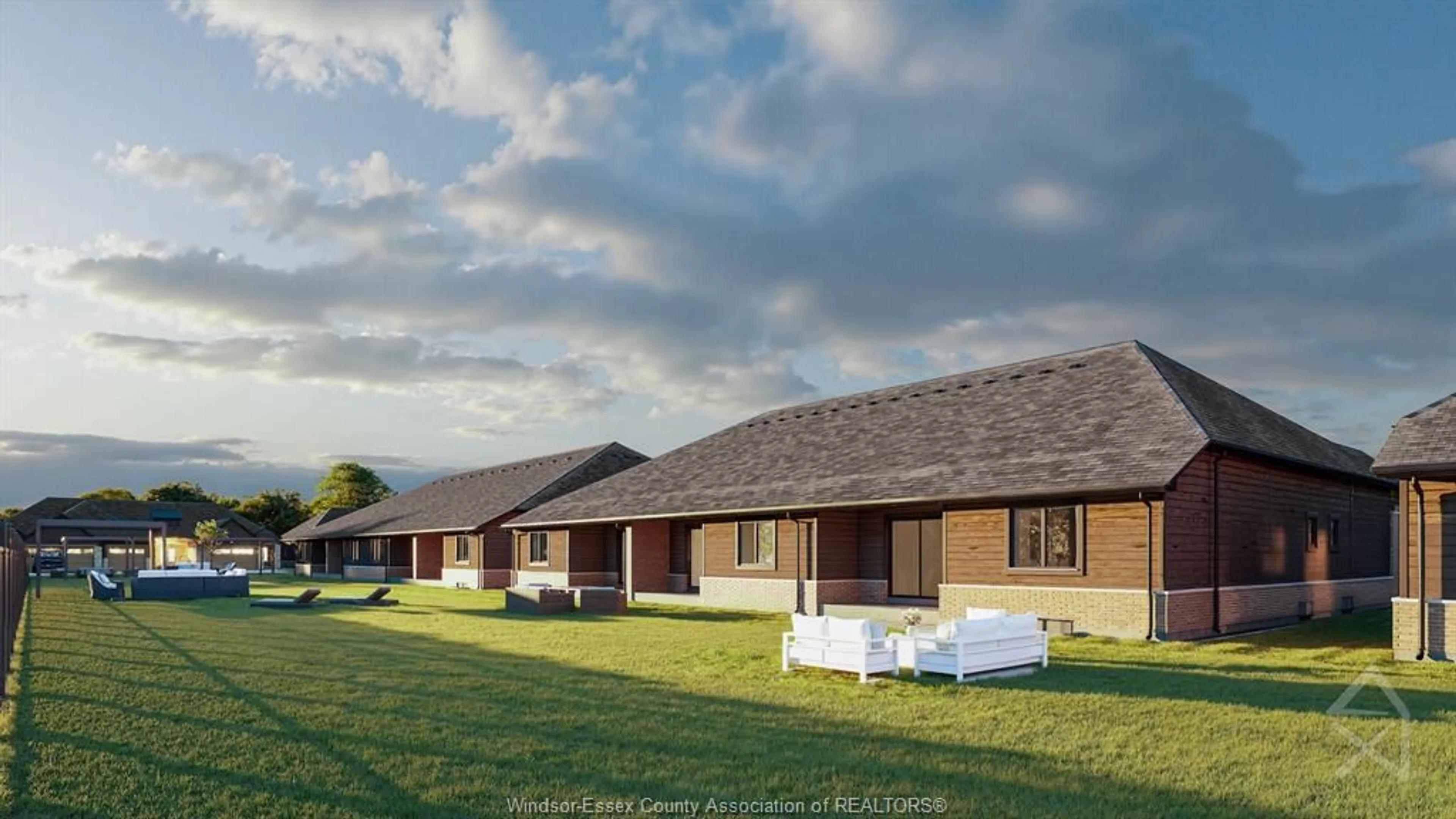 A pic from outside/outdoor area/front of a property/back of a property/a pic from drone, building for 412 BLAKE St, Belle River Ontario N0R 1A0