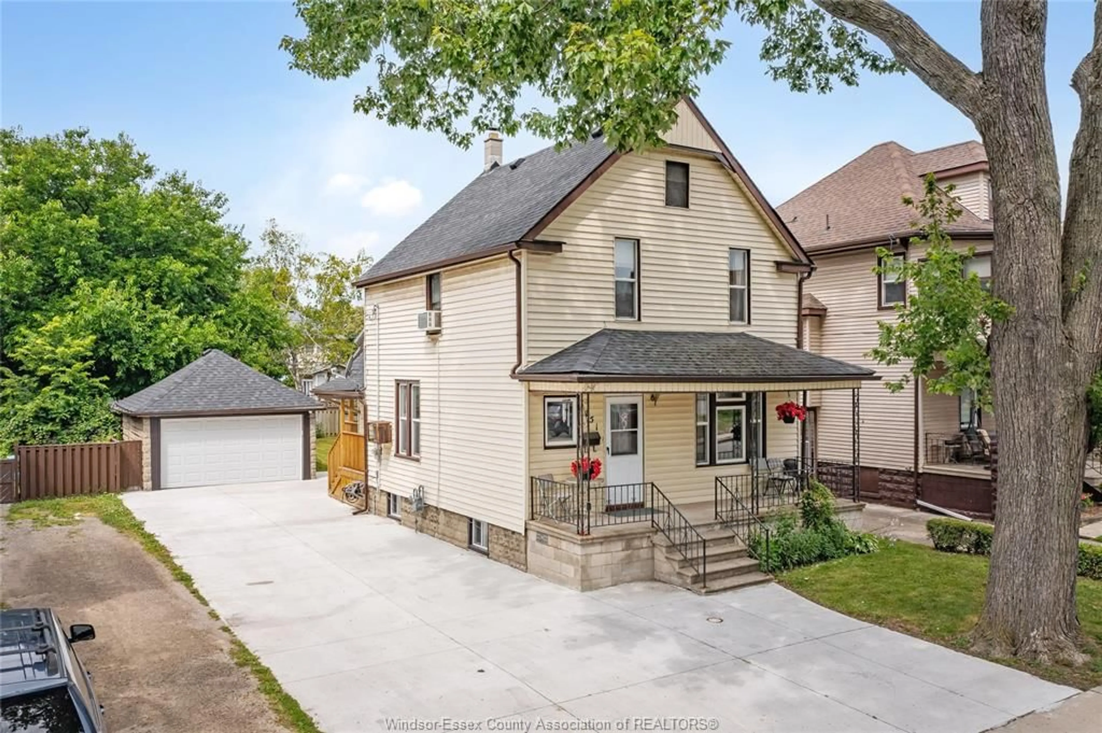 Home with brick exterior material, street for 151 CURRY Ave, Windsor Ontario N9B 2B4