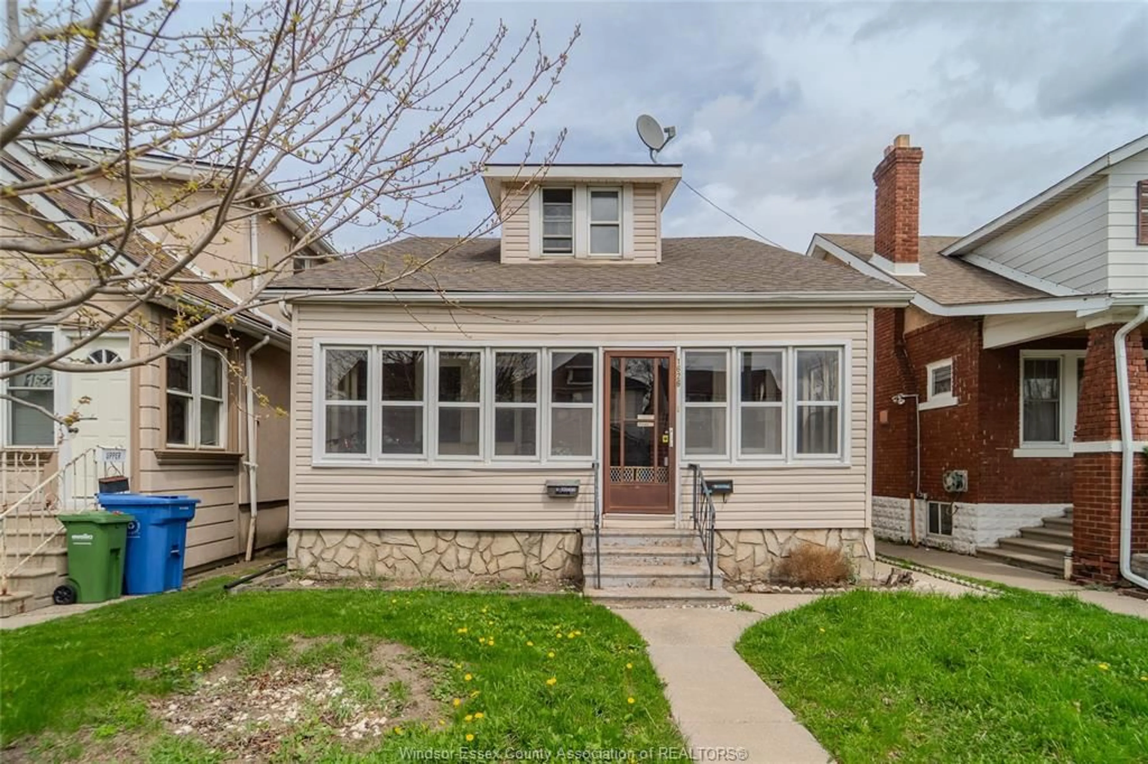 Home with brick exterior material, street for 1626 Hall Ave, Windsor Ontario N8X 4S1