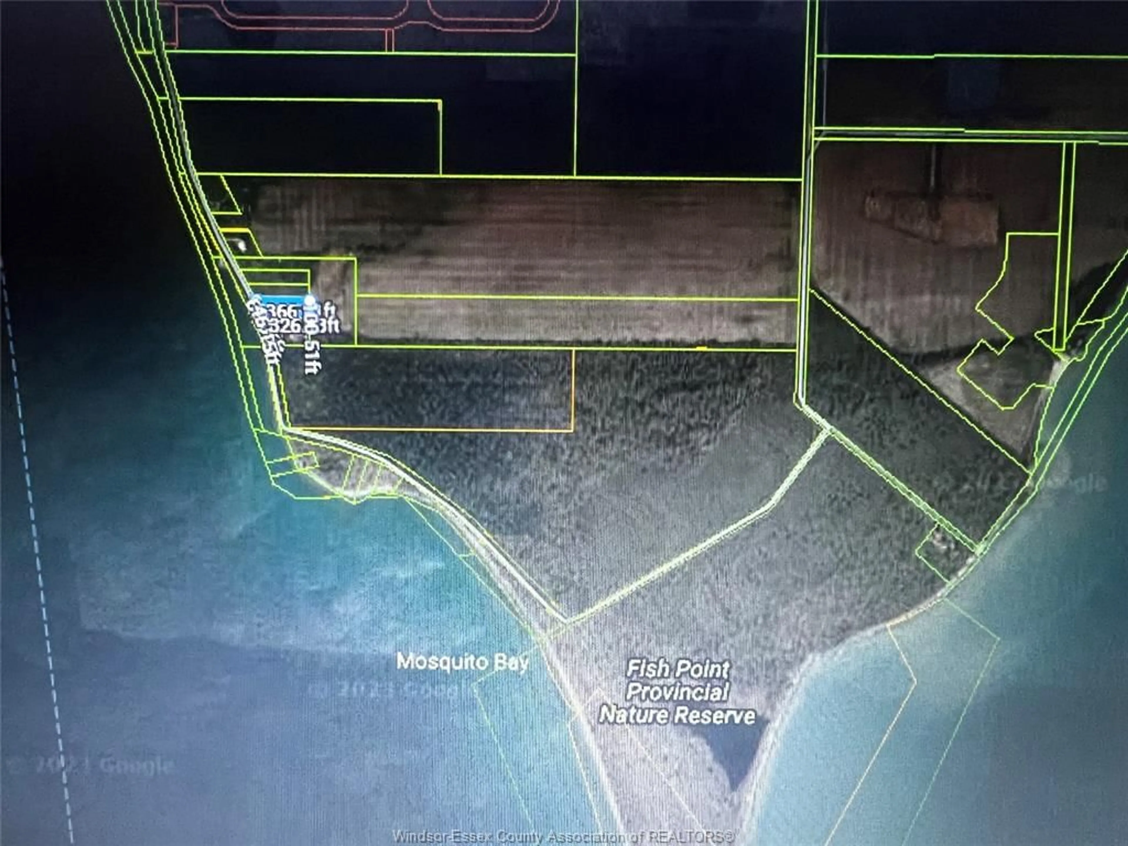 A pic from outside/outdoor area/front of a property/back of a property/a pic from drone, water/lake/river/ocean view for 1559 McCormick Rd, Pelee Island Ontario N0R 1M0