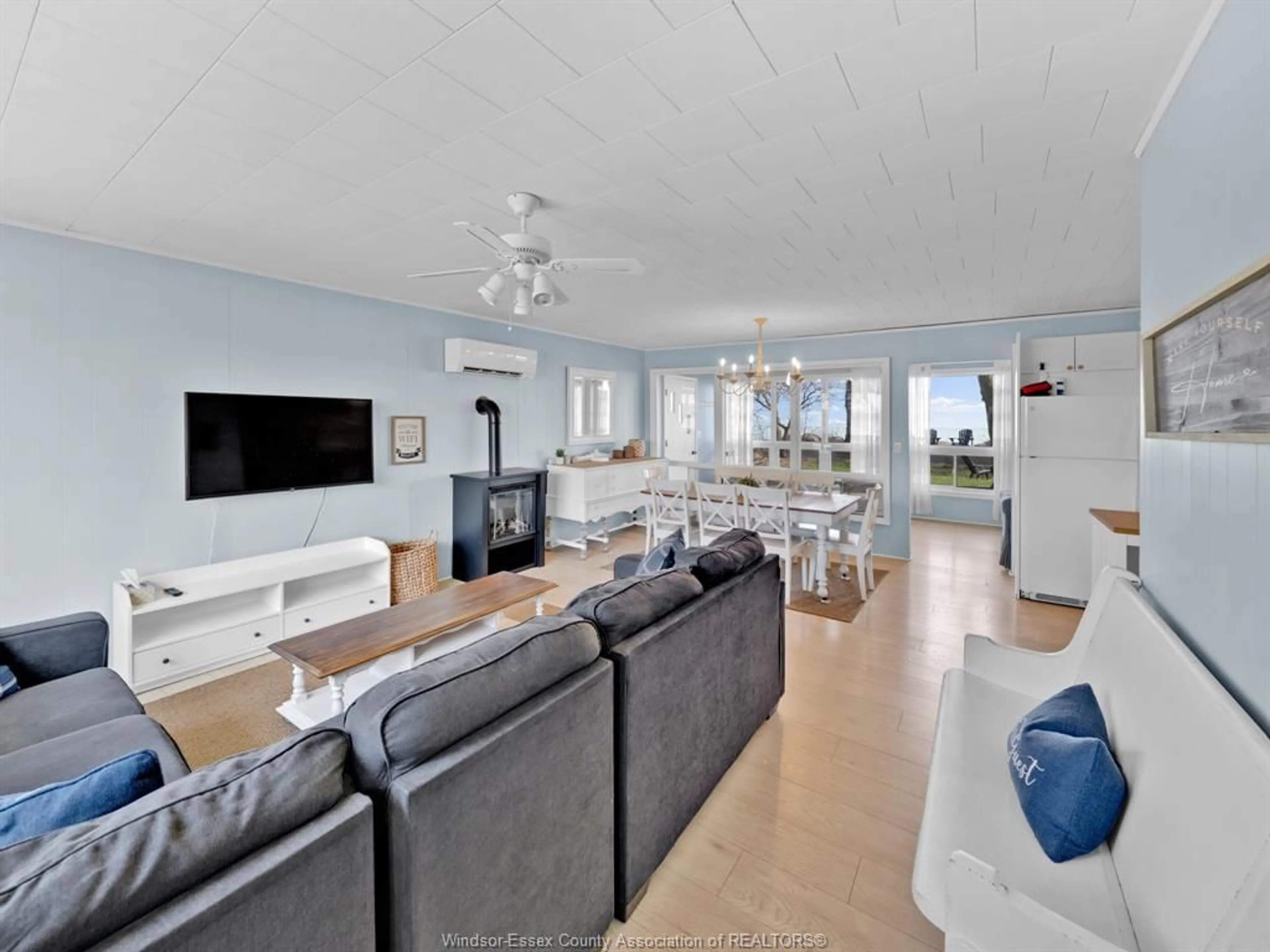 Living room with furniture, unknown for 83 Marentette Beach Dr, Leamington Ontario N8H 3V7