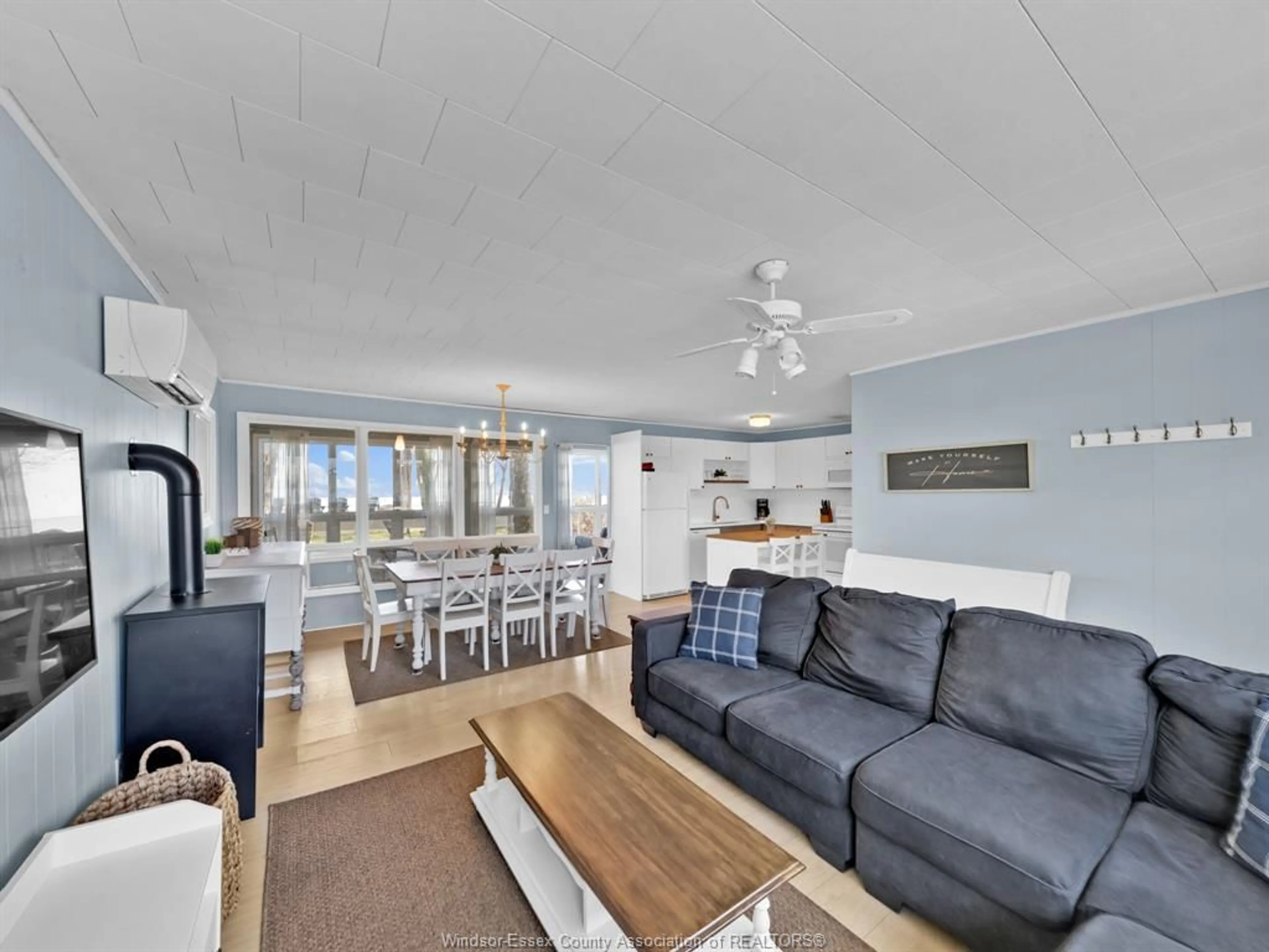 Living room with furniture, unknown for 83 Marentette Beach Dr, Leamington Ontario N8H 3V7