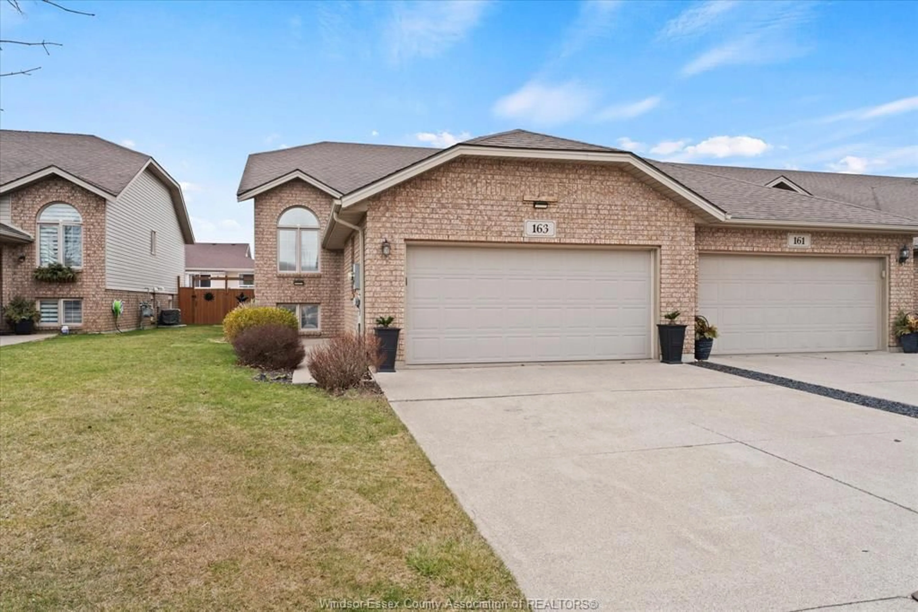 Home with brick exterior material, street for 163 ANTONIO Crt, Leamington Ontario N8H 5P5