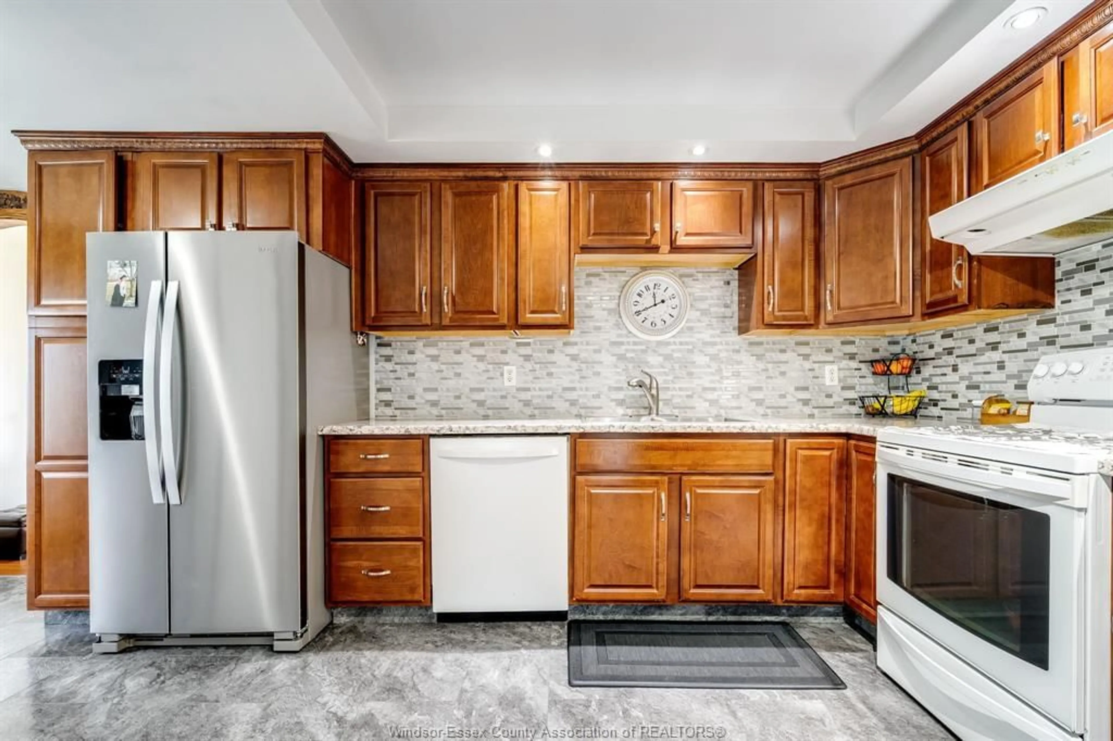 Standard kitchen, ceramic/tile floor for 881 Talbot Trail, Wheatley Ontario N0P 2P0