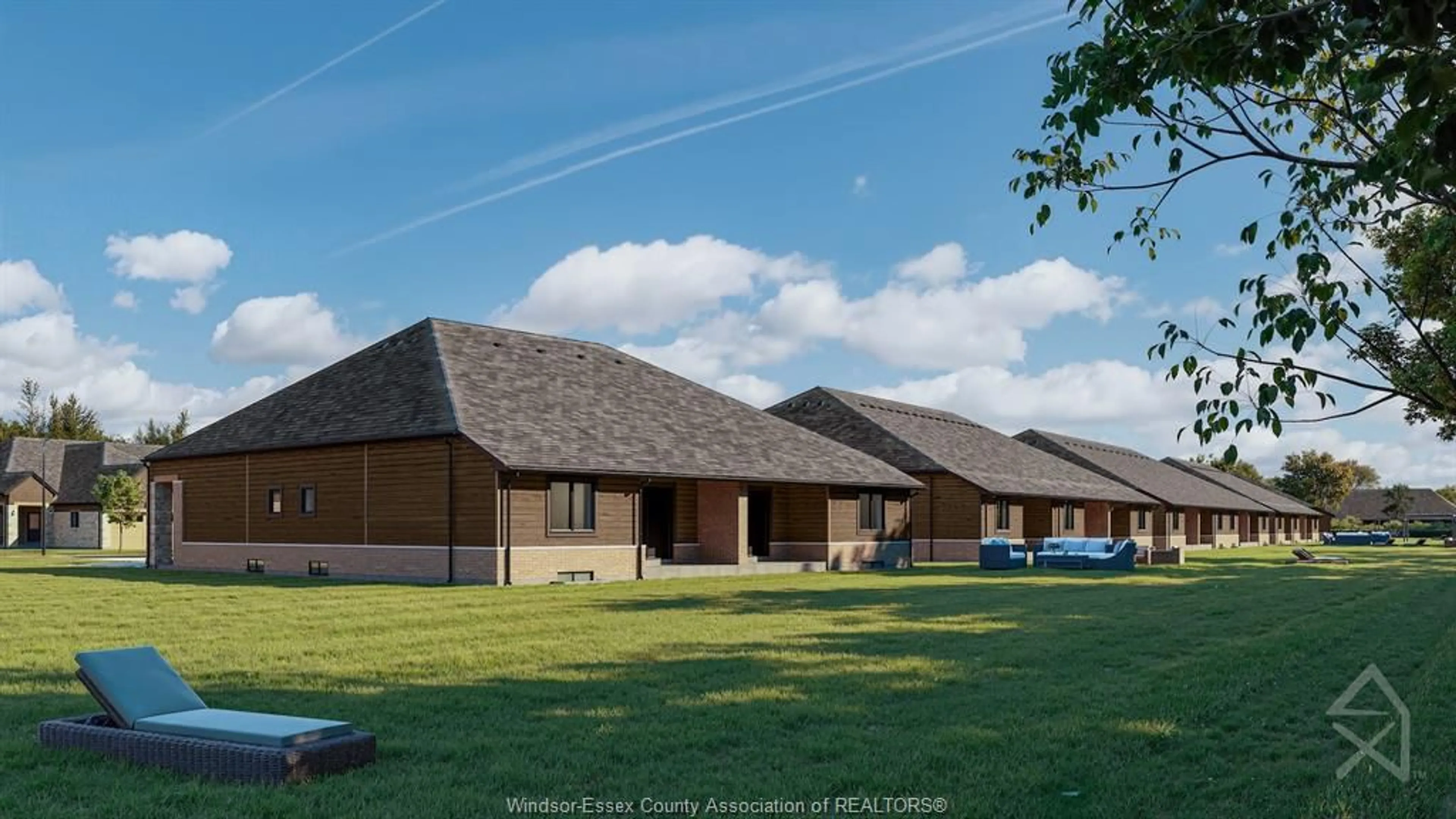 A pic from outside/outdoor area/front of a property/back of a property/a pic from drone, building for 420 BLAKE St, Belle River Ontario N0R 1A0