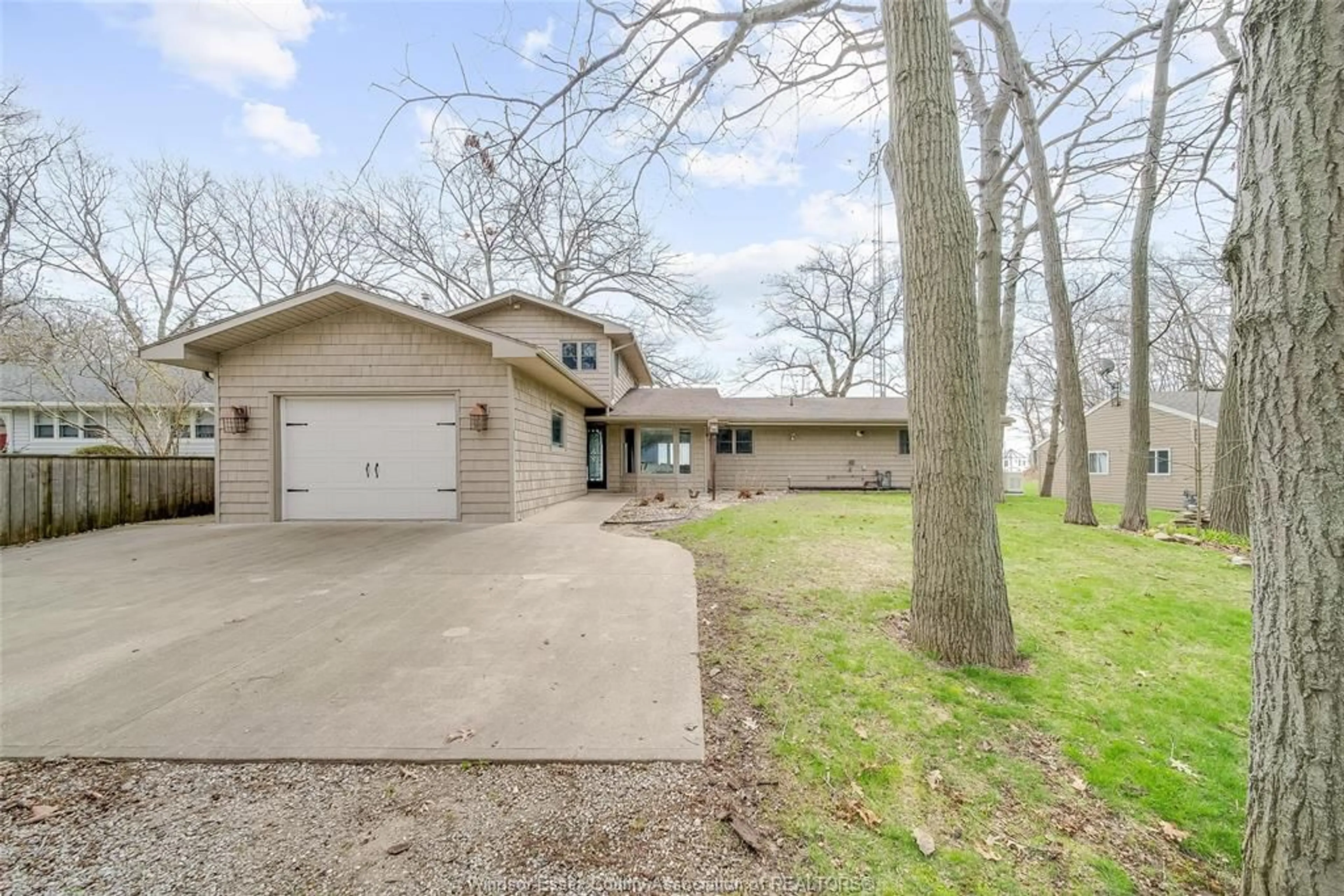 A pic from outside/outdoor area/front of a property/back of a property/a pic from drone, unknown for 11604 BATES Line, Rondeau Park Ontario N0P 1X0