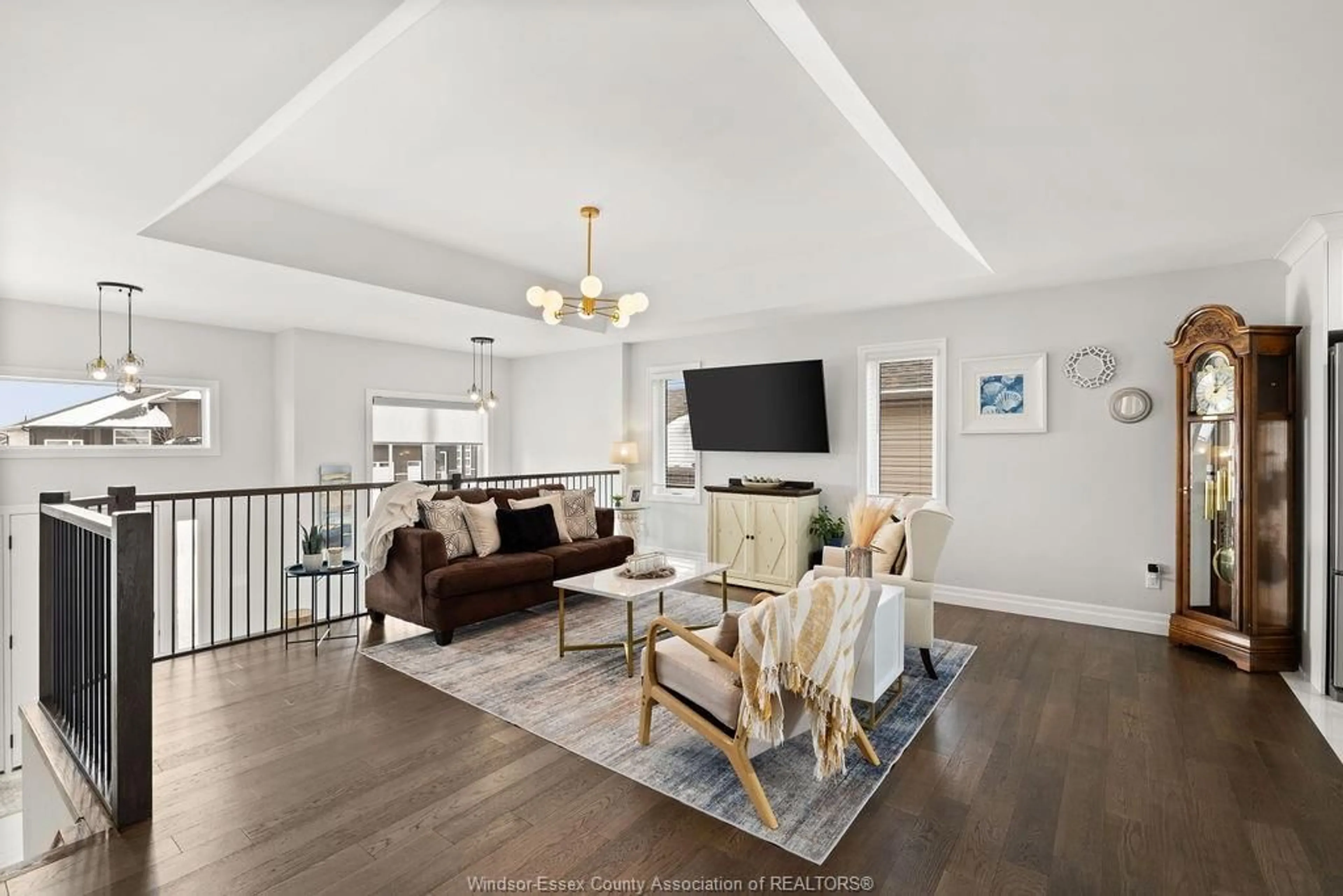 Living room with furniture, unknown for 48 KINGSBRIDGE, Amherstburg Ontario N9V 4A5