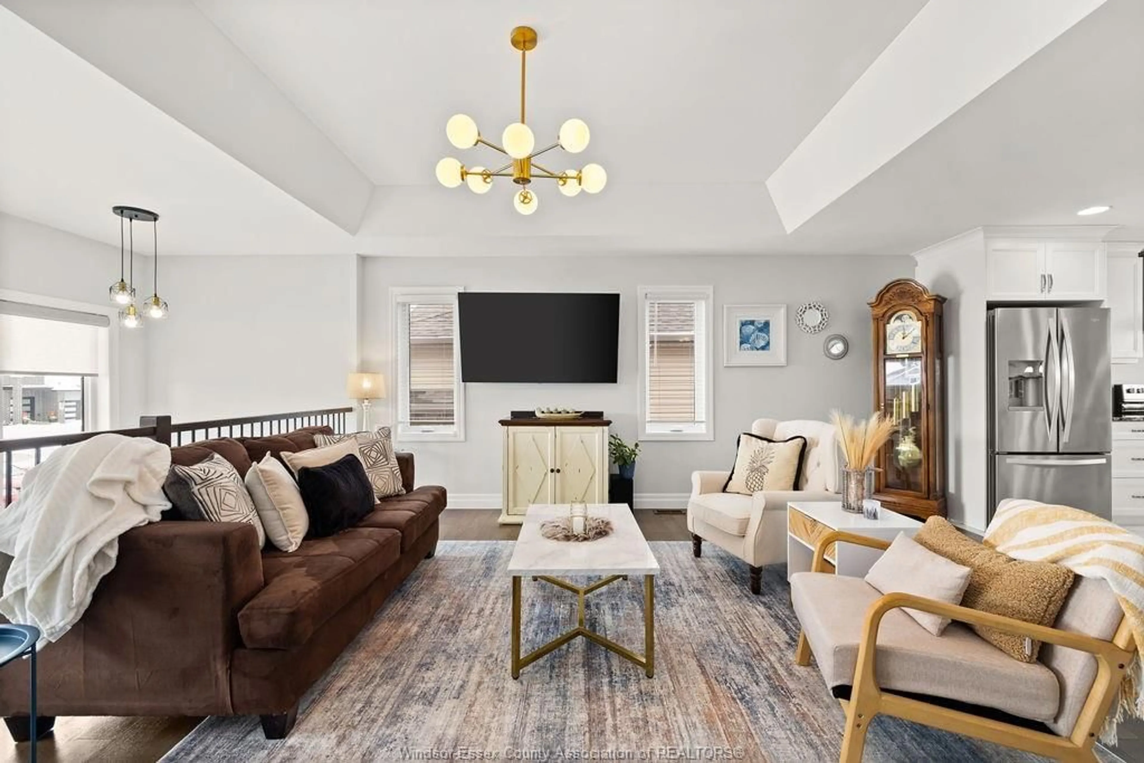 Living room with furniture, unknown for 48 KINGSBRIDGE, Amherstburg Ontario N9V 4A5