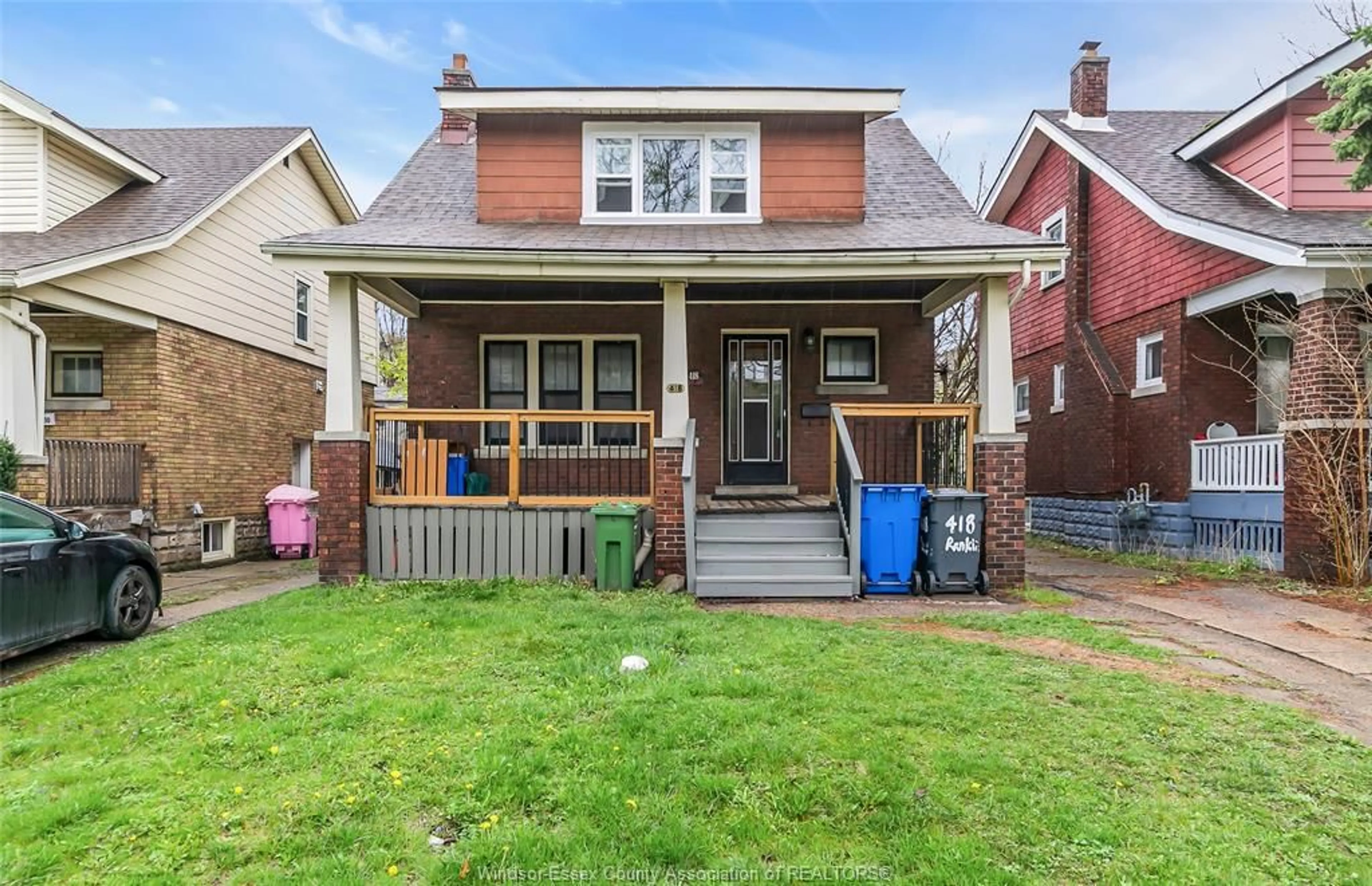 Home with brick exterior material, street for 418 RANKIN, Windsor Ontario N9B 2R7