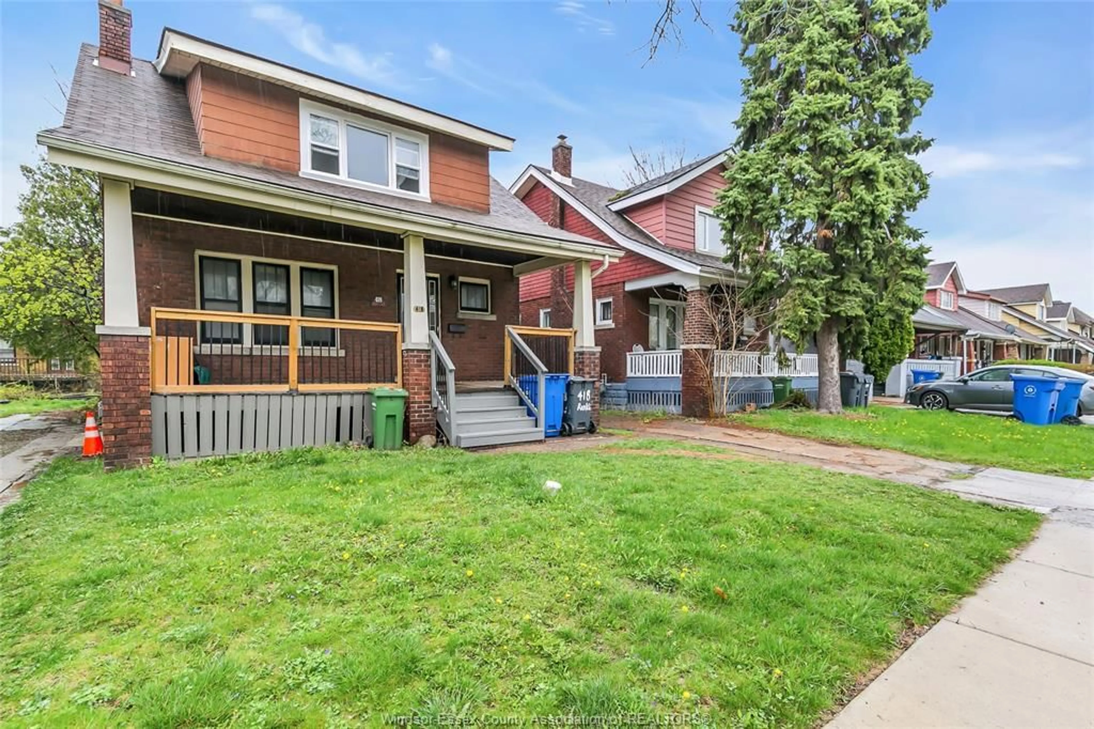 Home with brick exterior material, street for 418 RANKIN, Windsor Ontario N9B 2R7