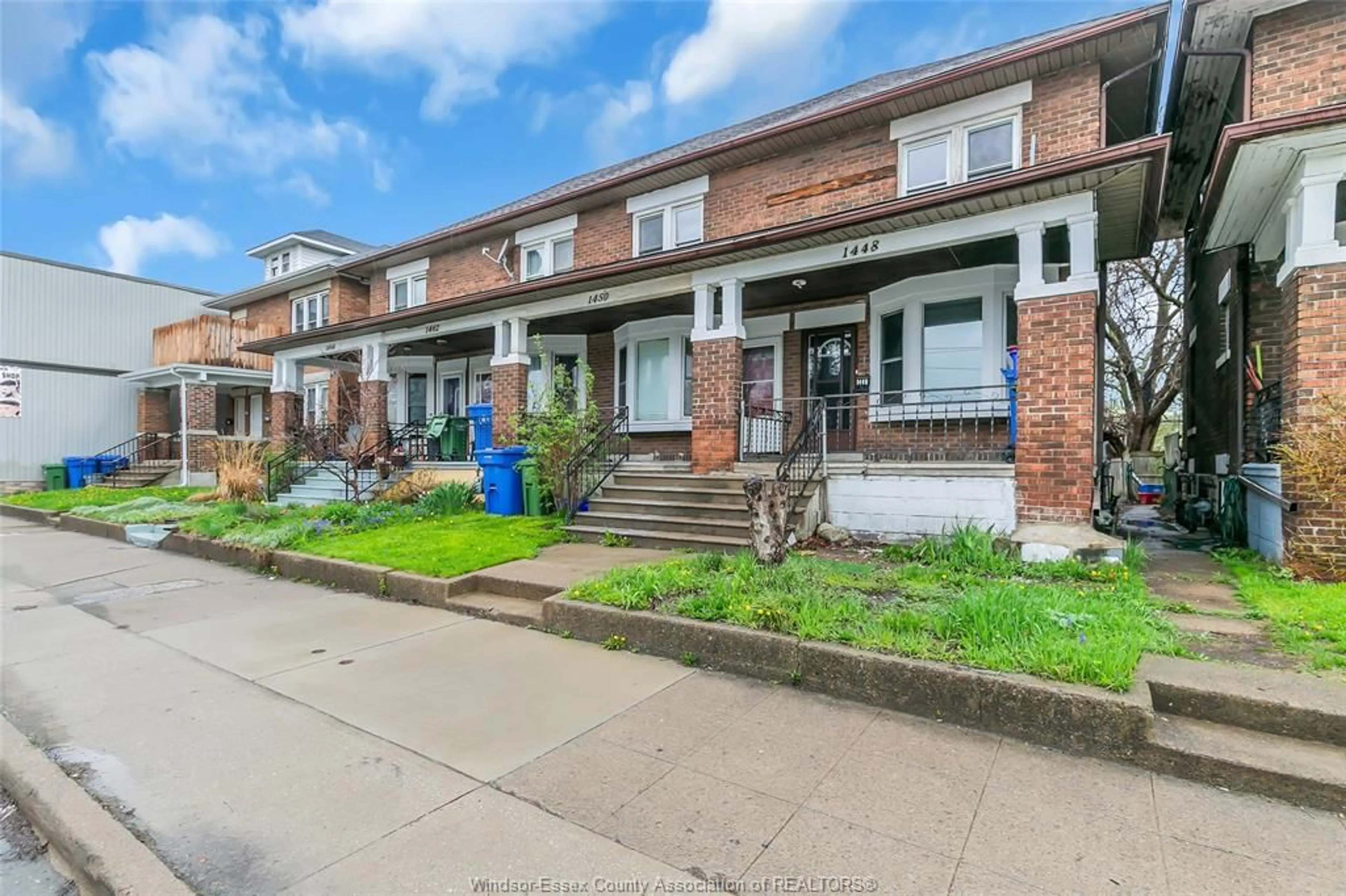Home with brick exterior material, street for 1448 WYANDOTTE St, Windsor Ontario N9B 1H4