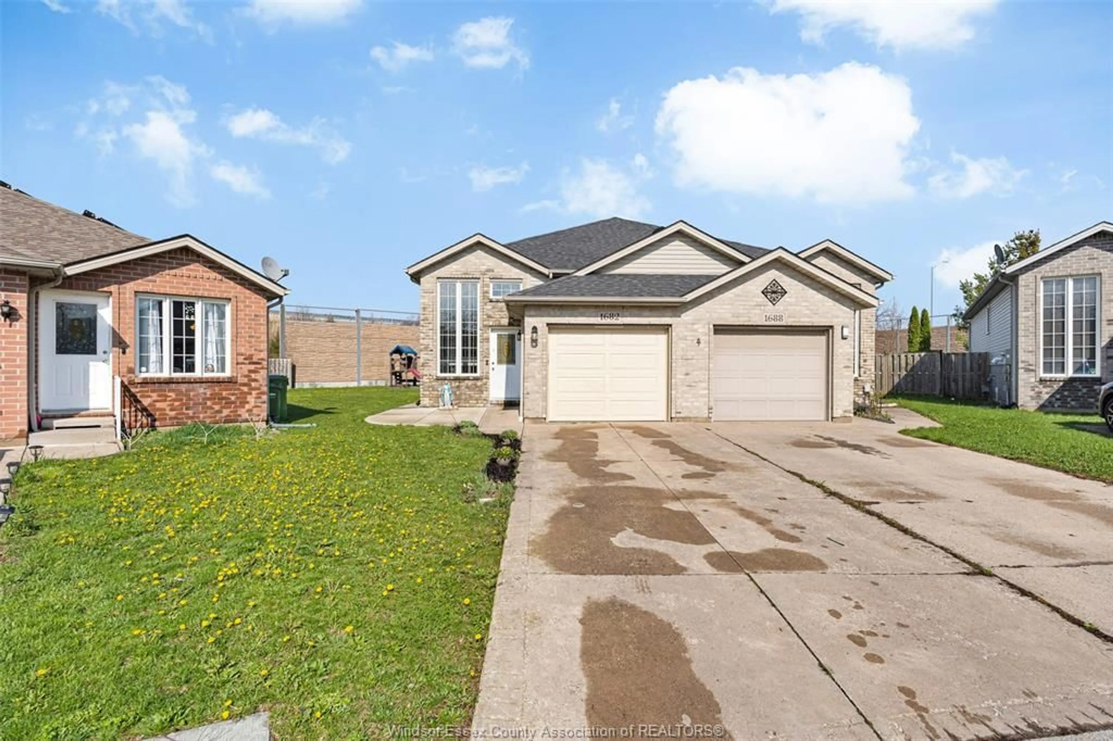Home with brick exterior material, street for 1682 SAGEBRUSH, Windsor Ontario N9G 3B8