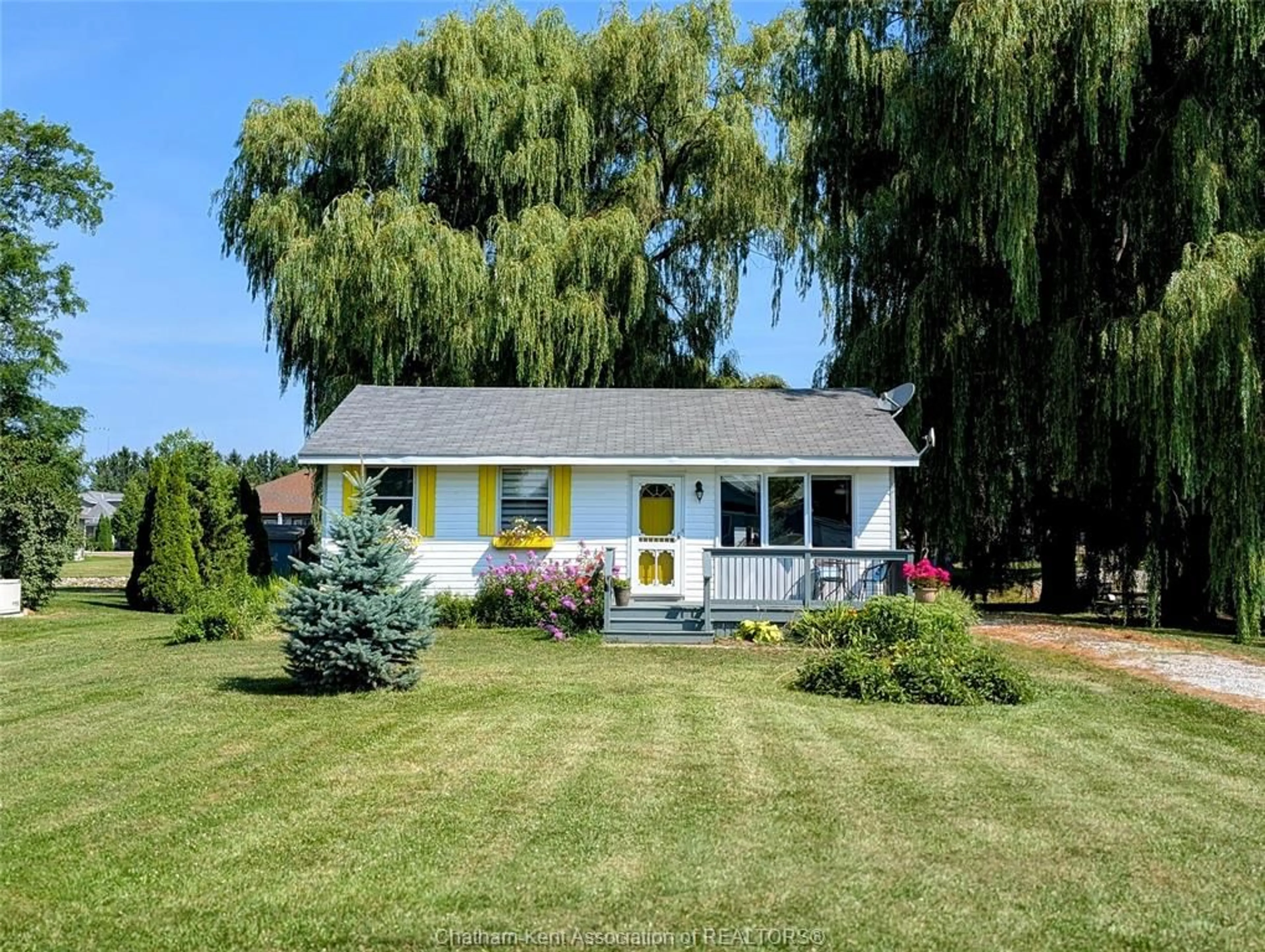 Home with vinyl exterior material, street for 11527 LAGONDA Way, Rondeau Bay Estates Ontario N0P 1X0