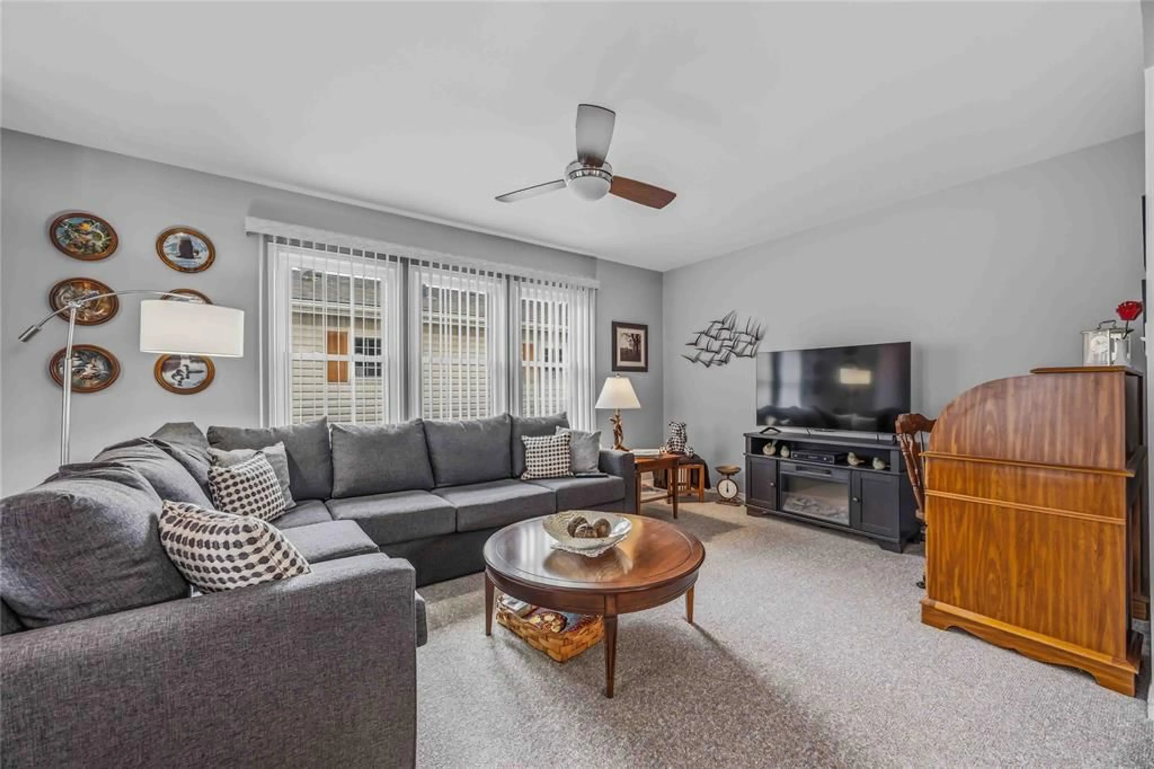 Living room with furniture, unknown for 5700 Blackwell Sideroad #259, Sarnia Ontario N7W 1B7