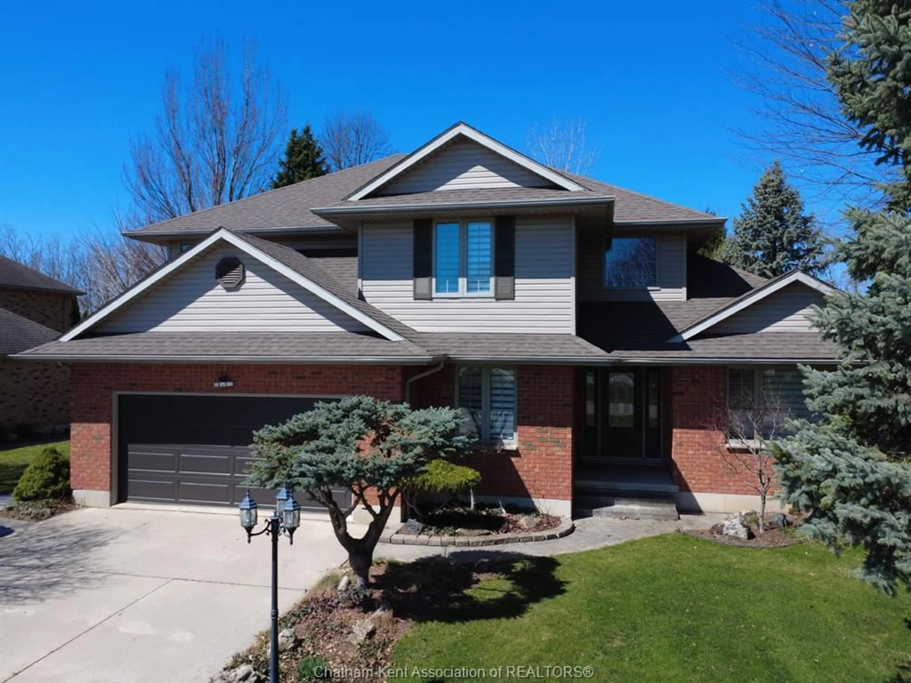 Home with brick exterior material, street for 9149 Marlborough Hts, Chatham-Kent Ontario N0P 1A0