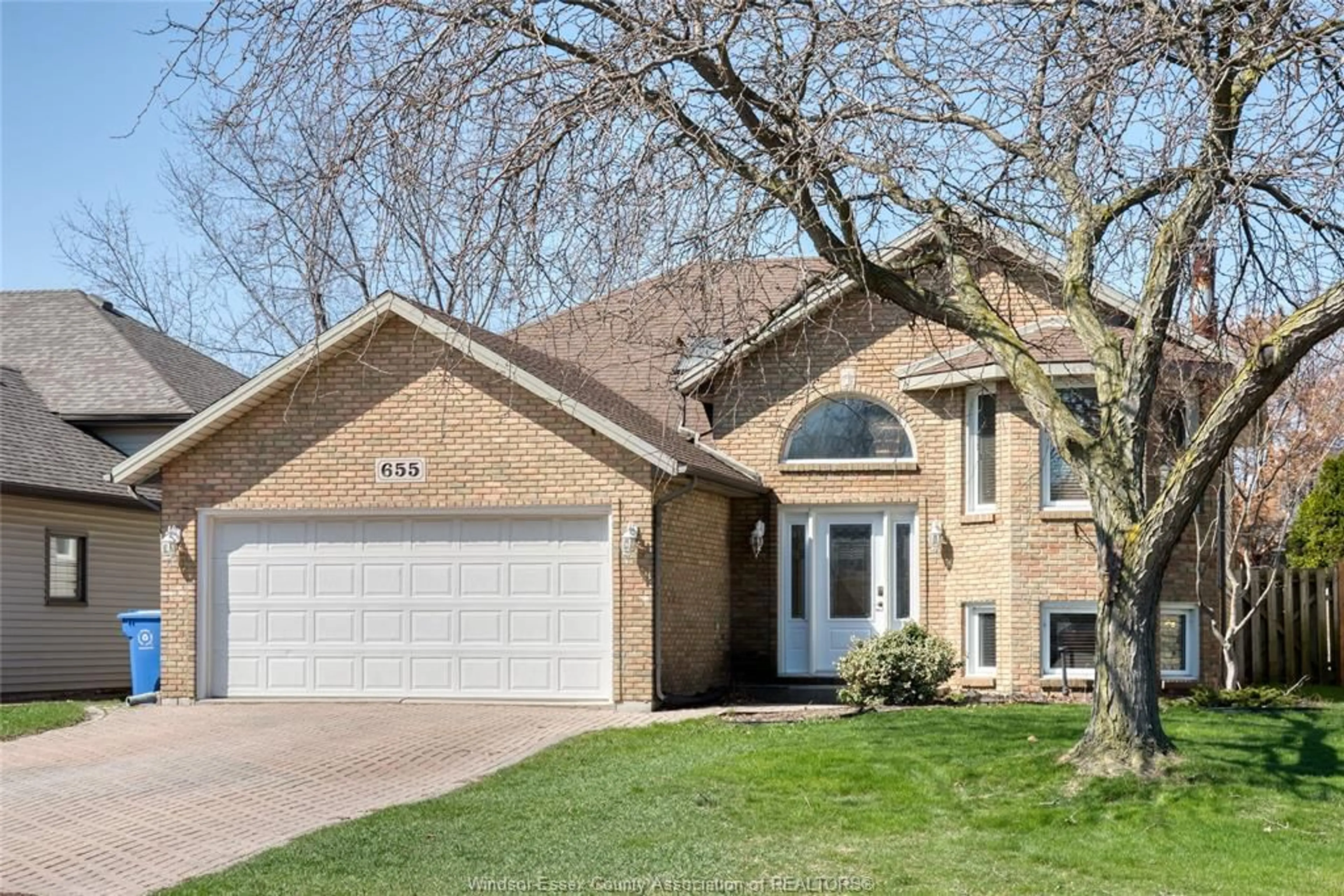 Home with brick exterior material, street for 655 Michael Dr, Tecumseh Ontario N8N 4N2