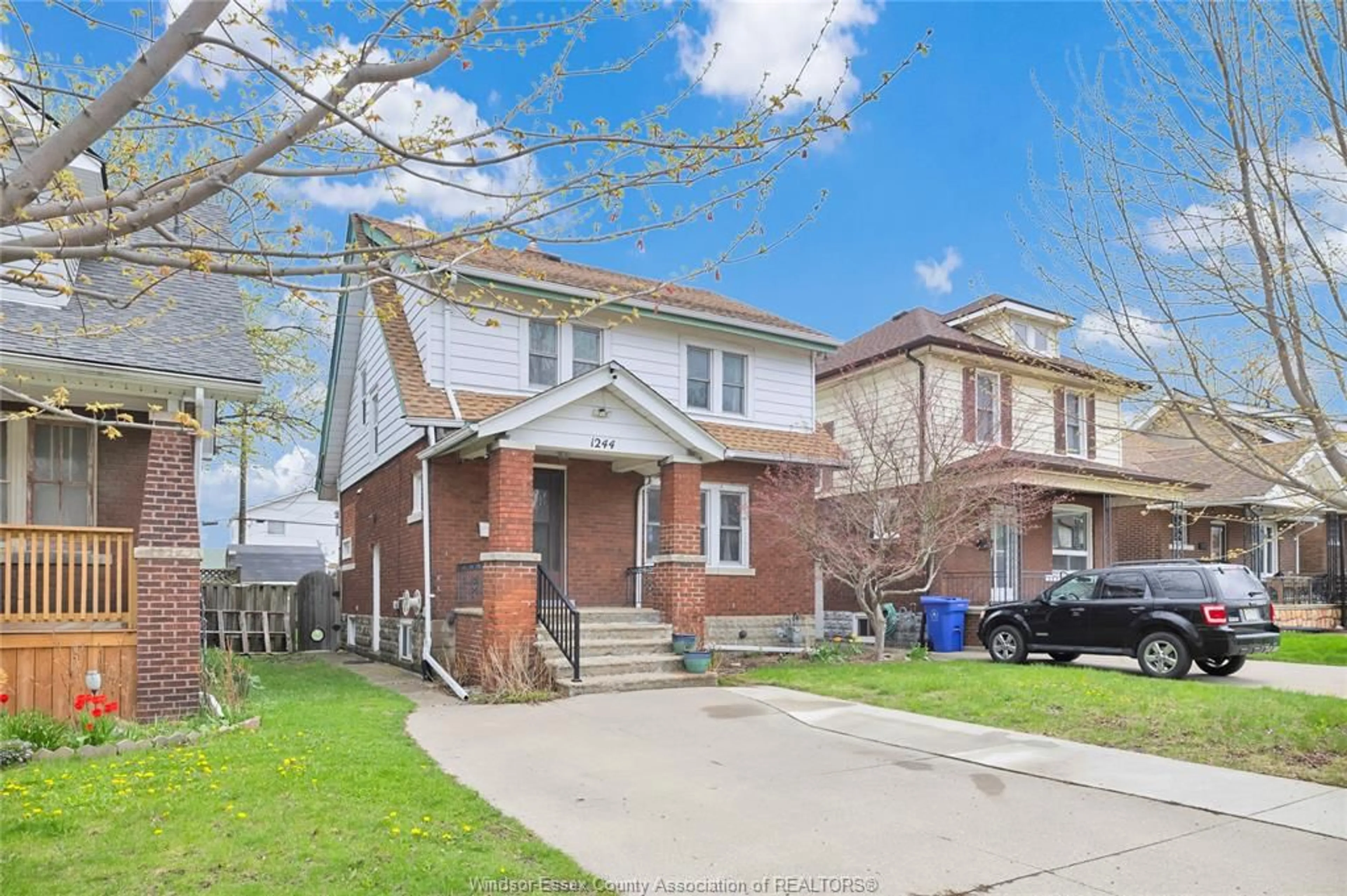 Home with brick exterior material, street for 1244 MARENTETTE, Windsor Ontario N8X 4C6