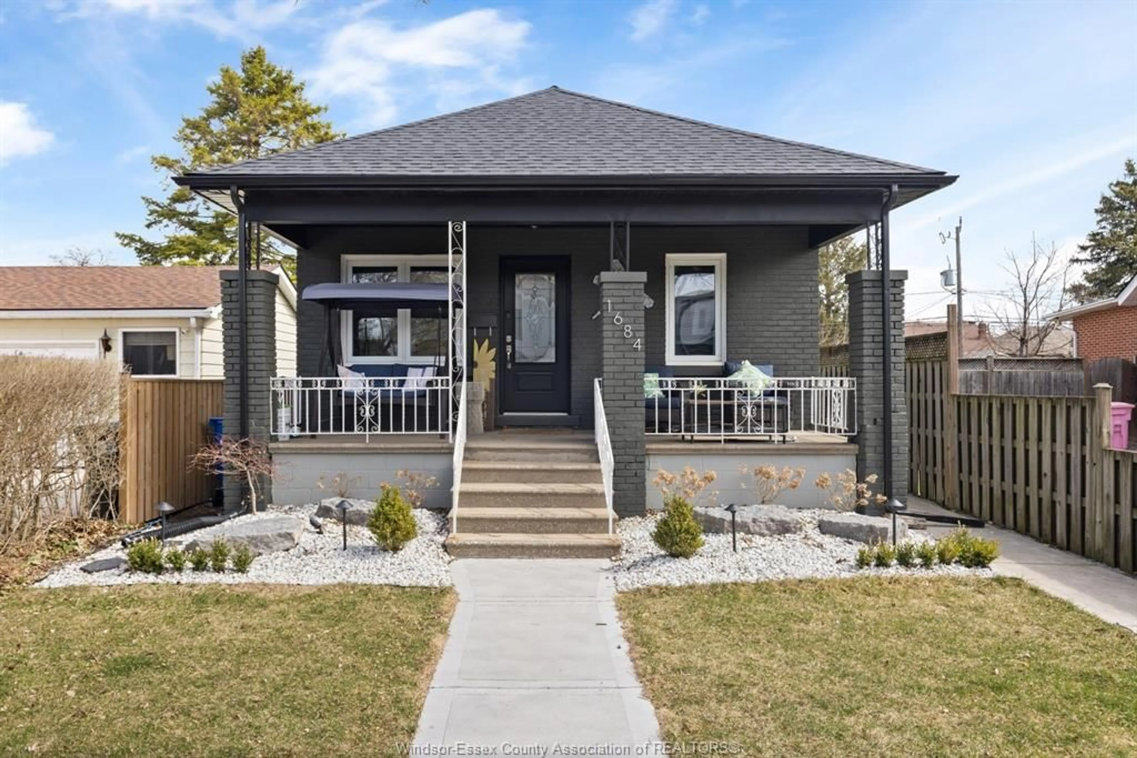 Home with brick exterior material, street for 1684 PIERRE Ave, Windsor Ontario N8X 4P8